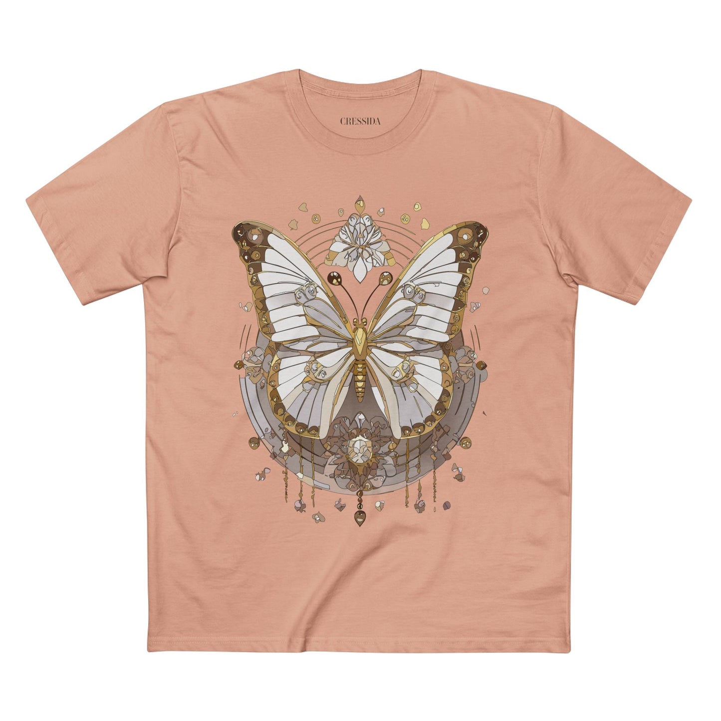 Butterfly shirt, Shirt with Butterfly, Tee Shirt with Antique Butterfly