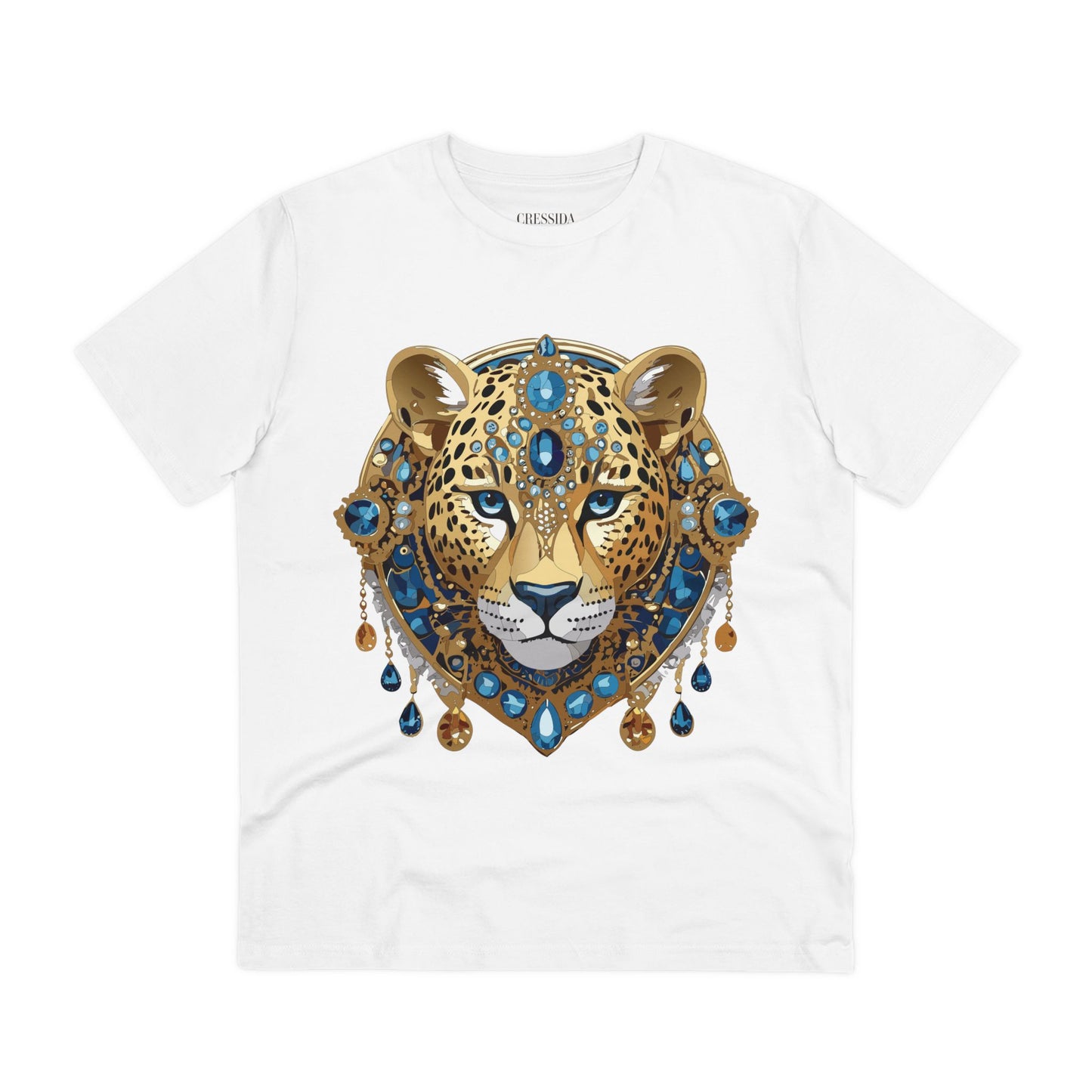 Organic T-shirt with Animals - Cheetah