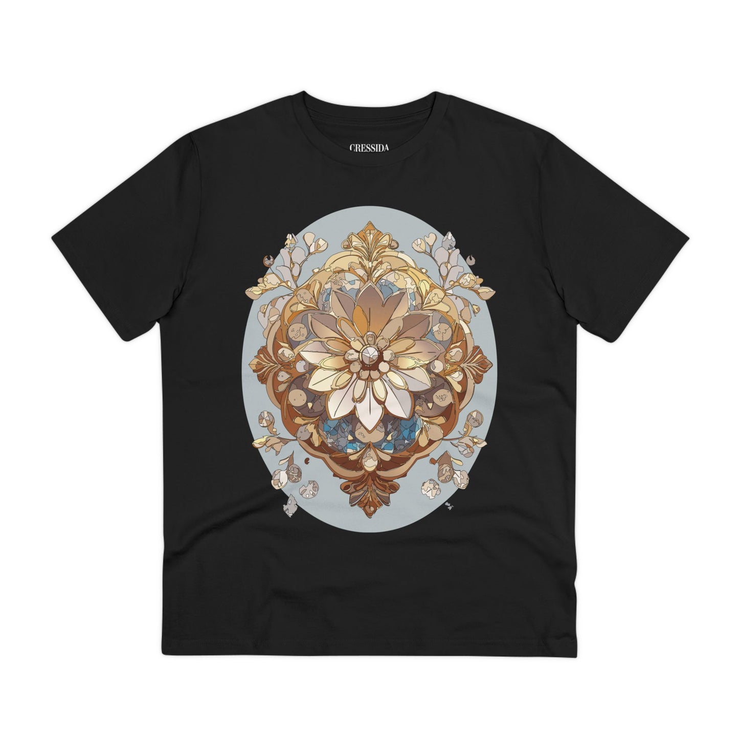 Organic T-shirt with Flower