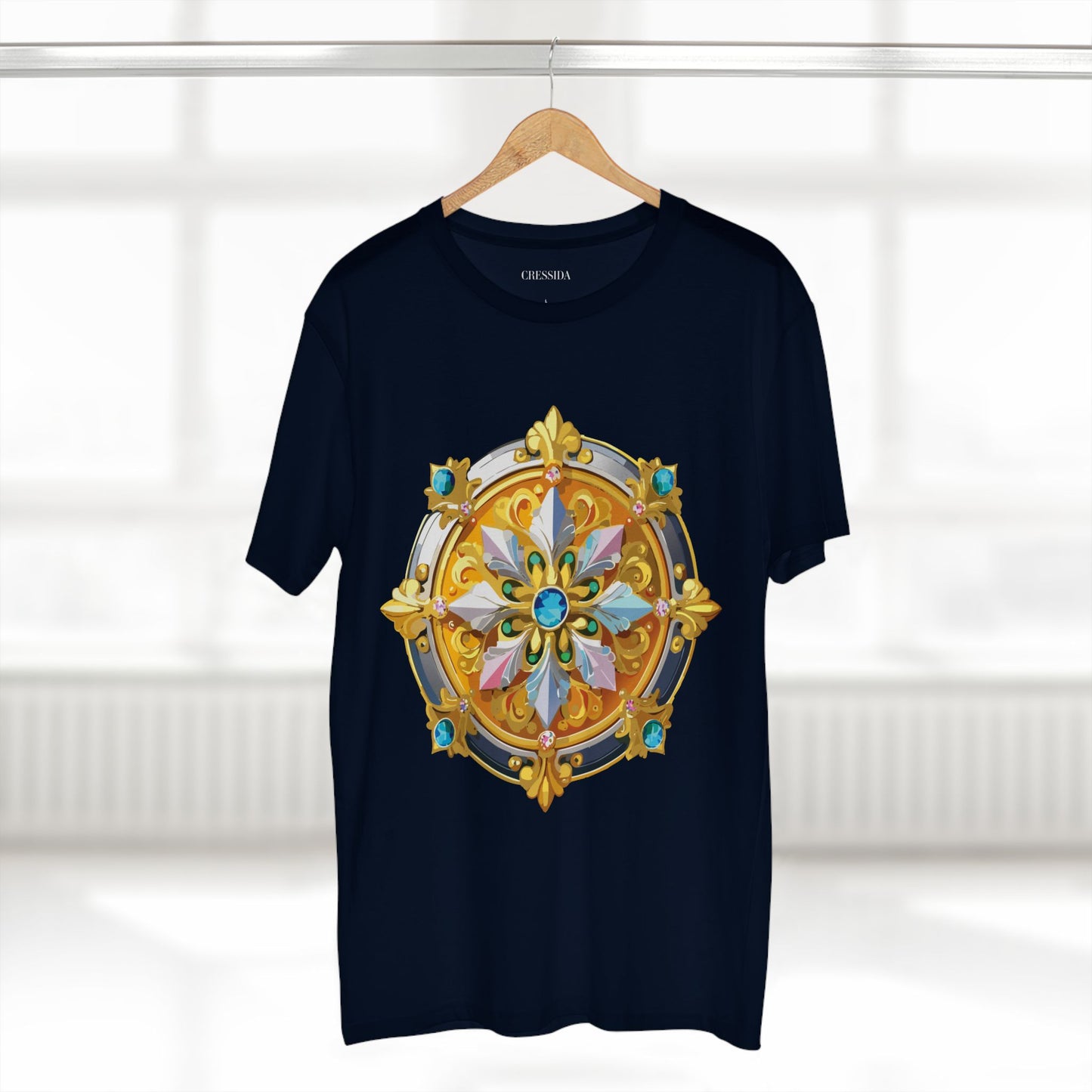 Medallion Shirt, Shirt with Medallion, Tee Shirt with Medal