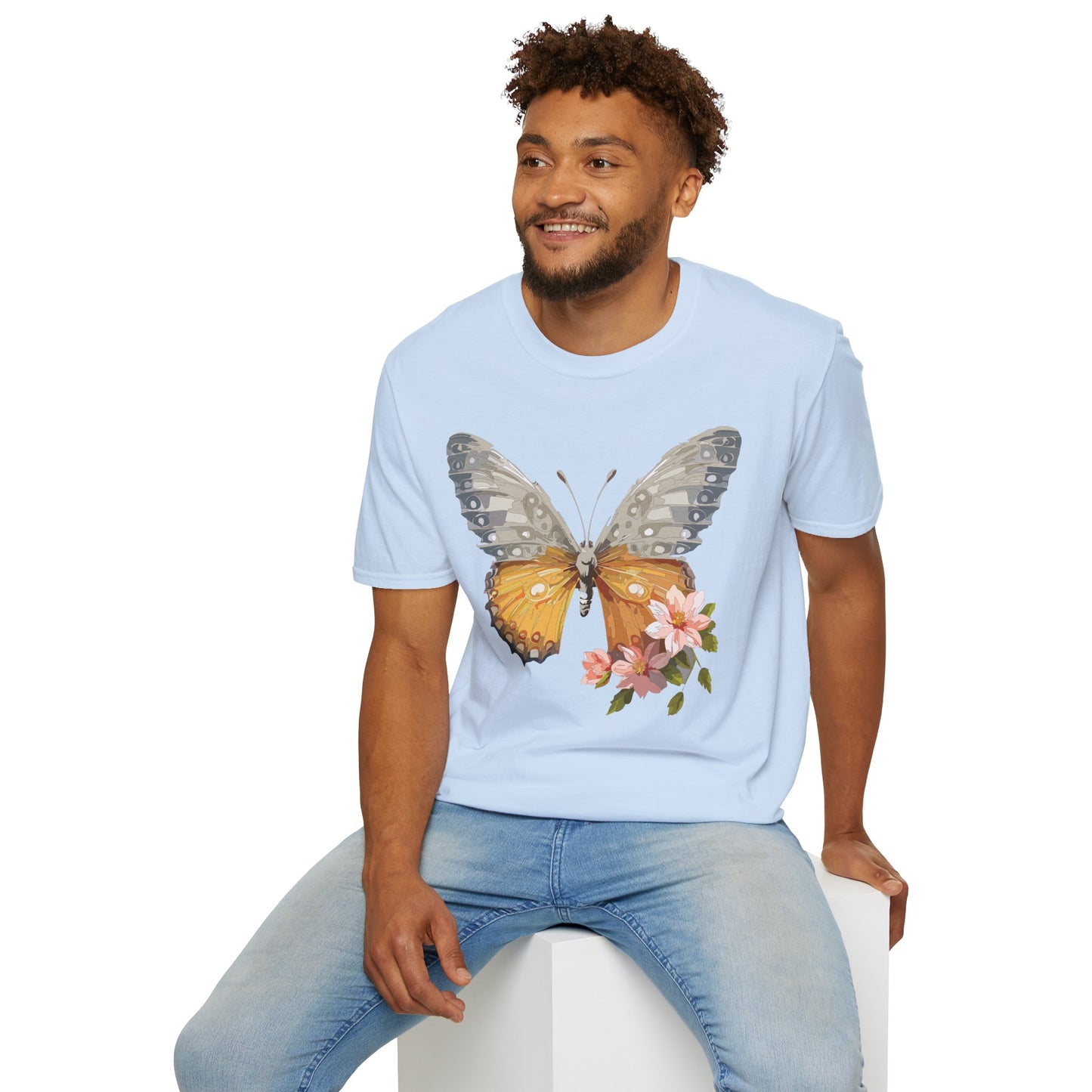 Butterfly Shirt, T Shirt with Butterfly, Monarch Shirt