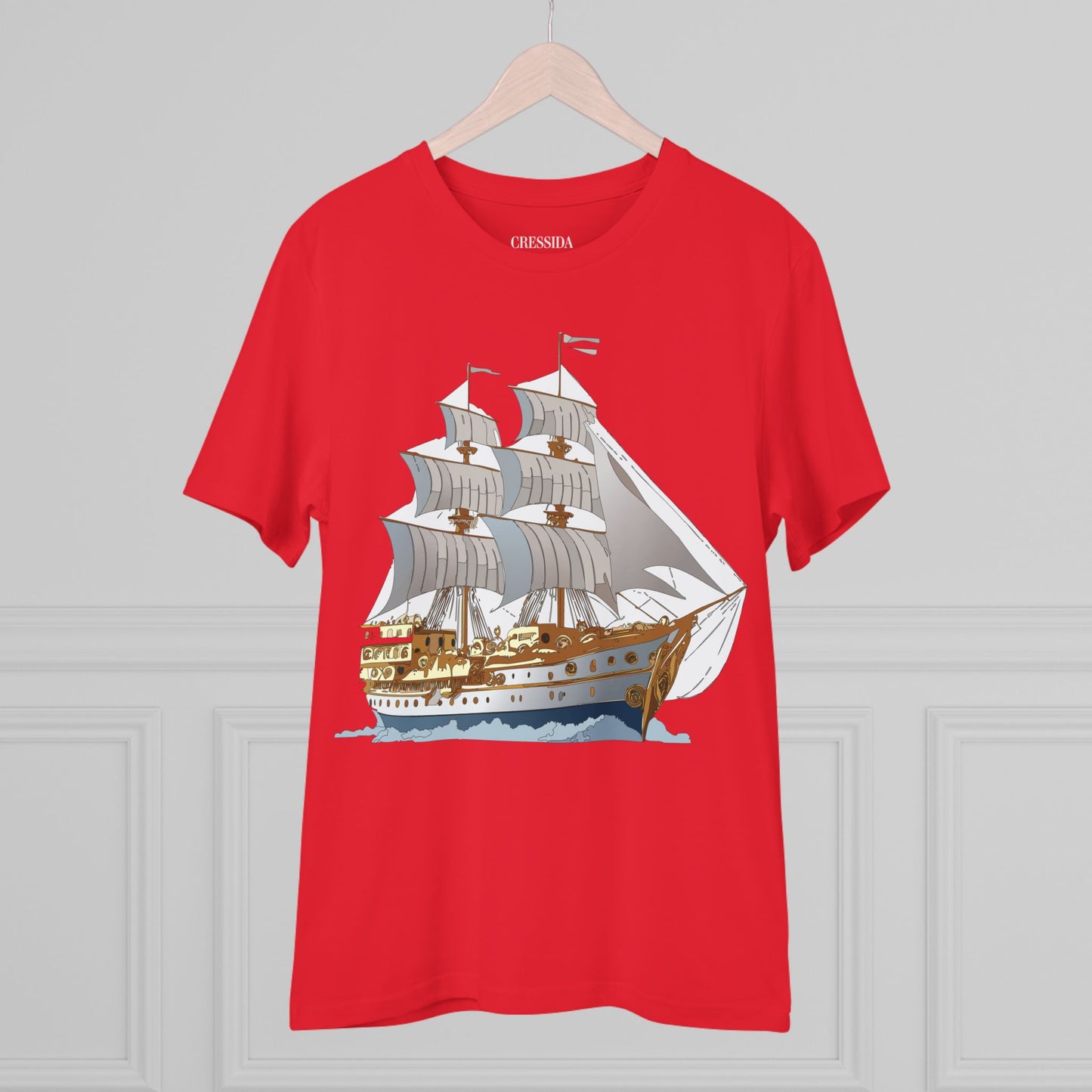 Organic T-shirt with Ship