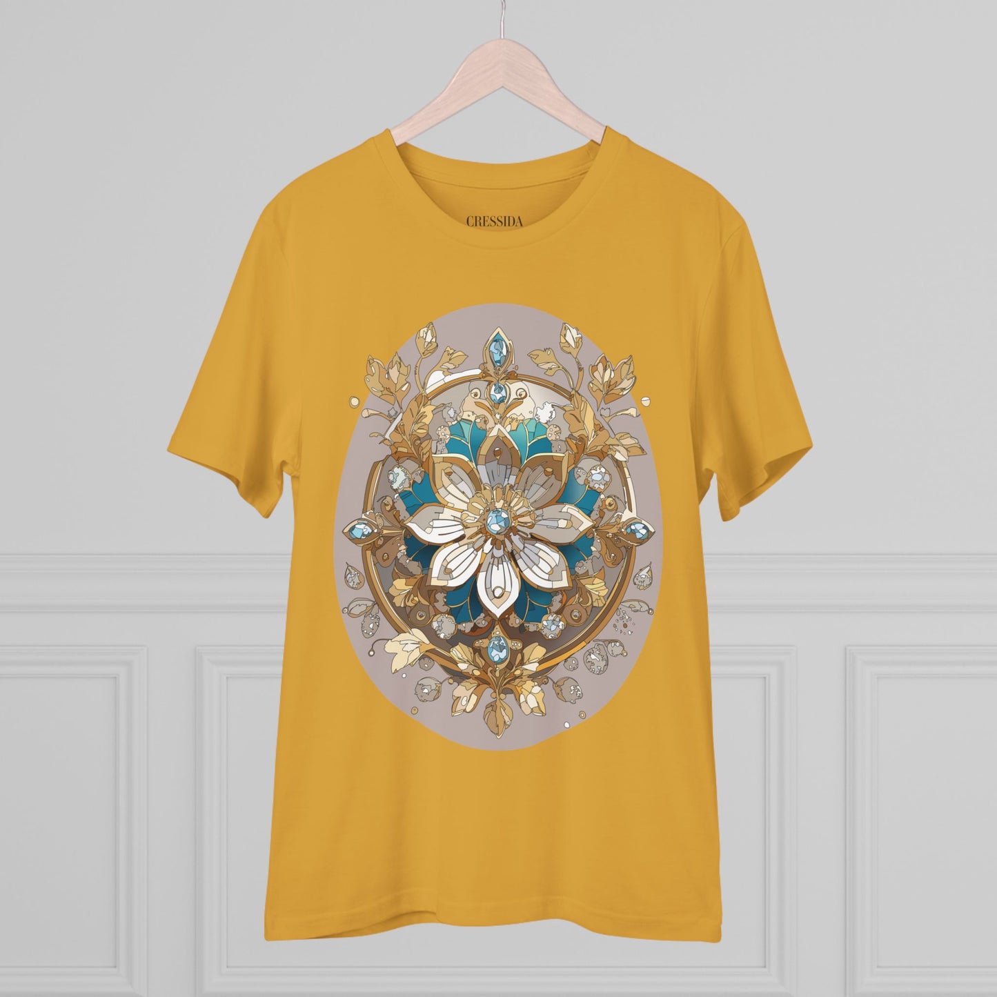 Organic T-shirt with Flower