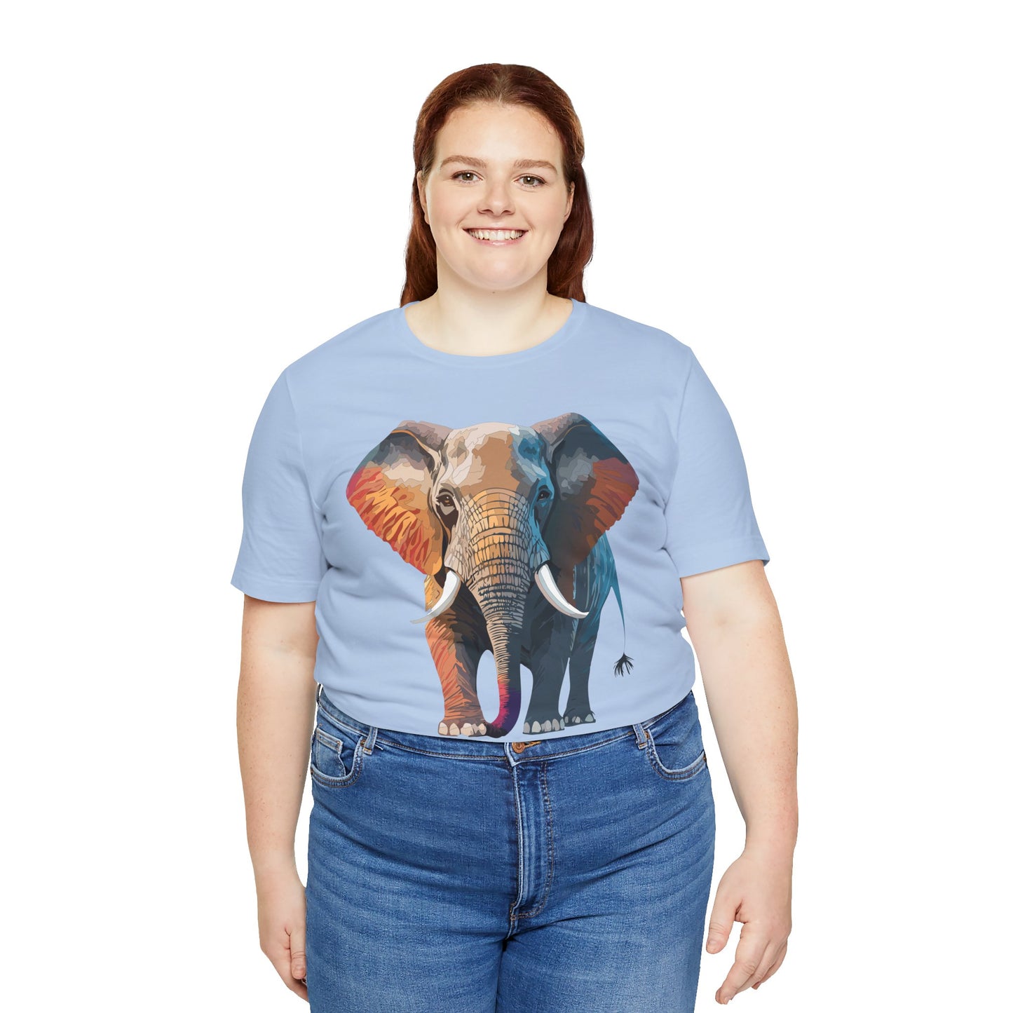 Unisex Animal Shirt, Tee Shirt with Animals, Art Design Tee Shirt, Wild Animals Shirt