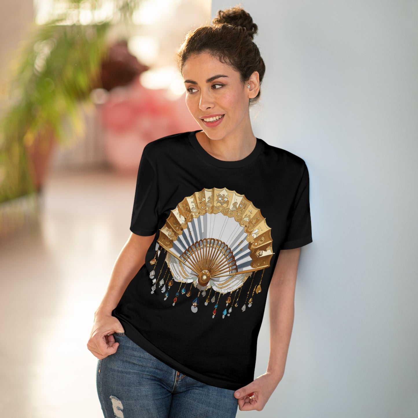 Organic T-shirt with Fan