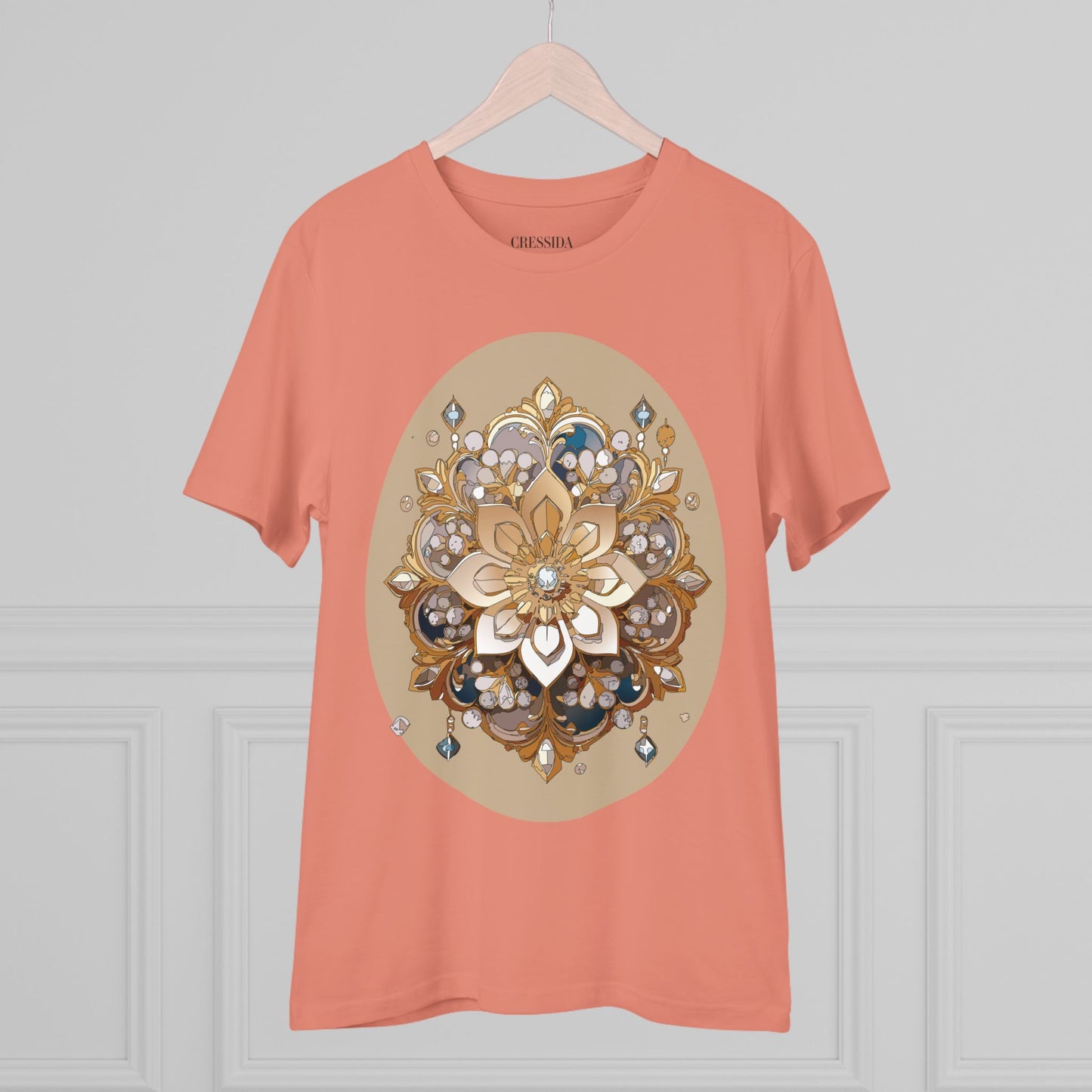 Organic T-shirt with Flower