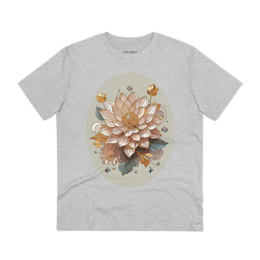 Organic T-shirt with Flower