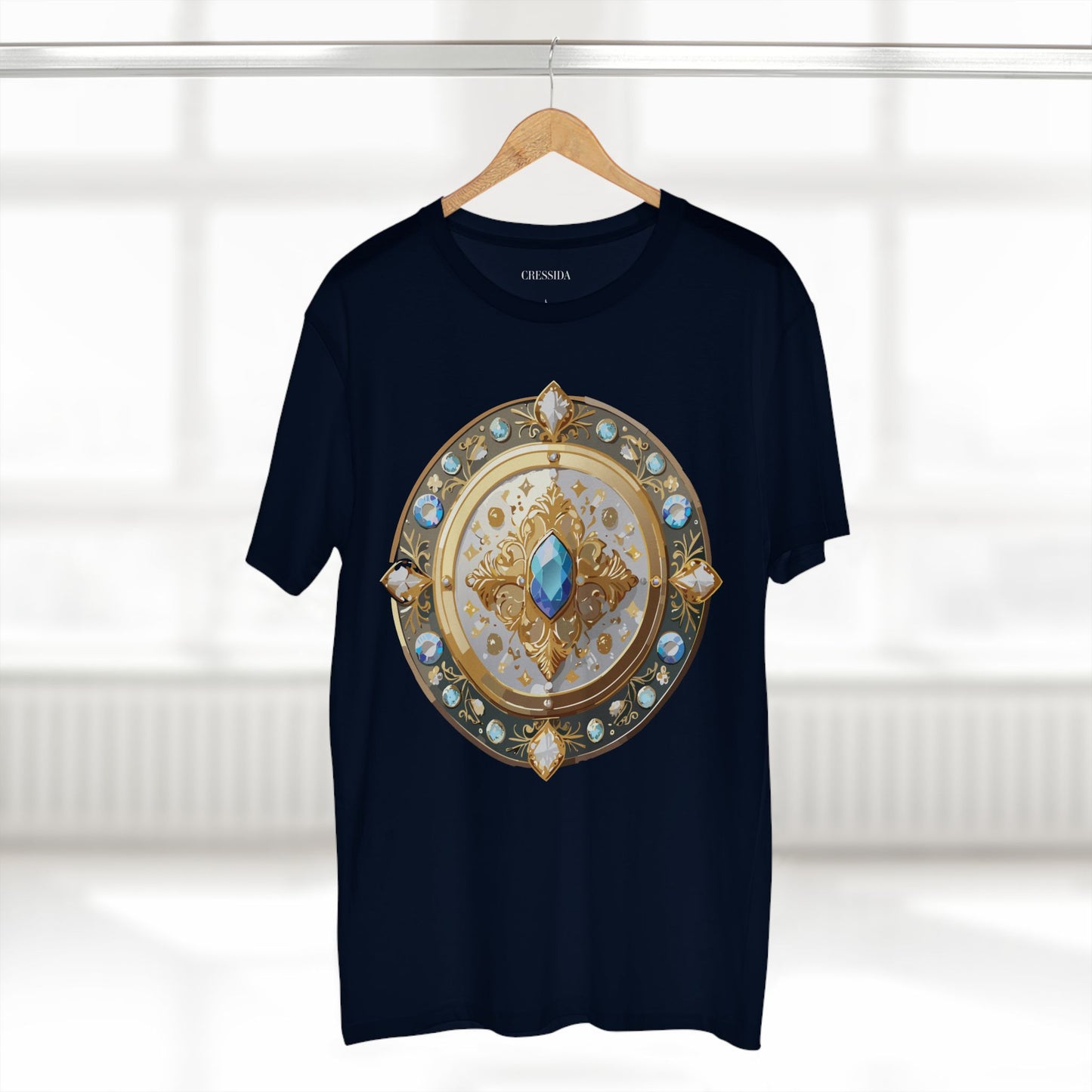 Medallion Shirt, Shirt with Medallion, Tee Shirt with Medal