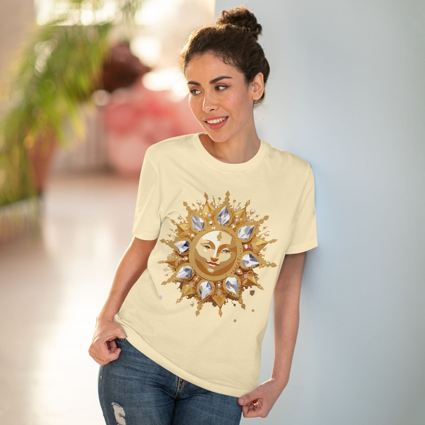 Organic T-shirt with Sun