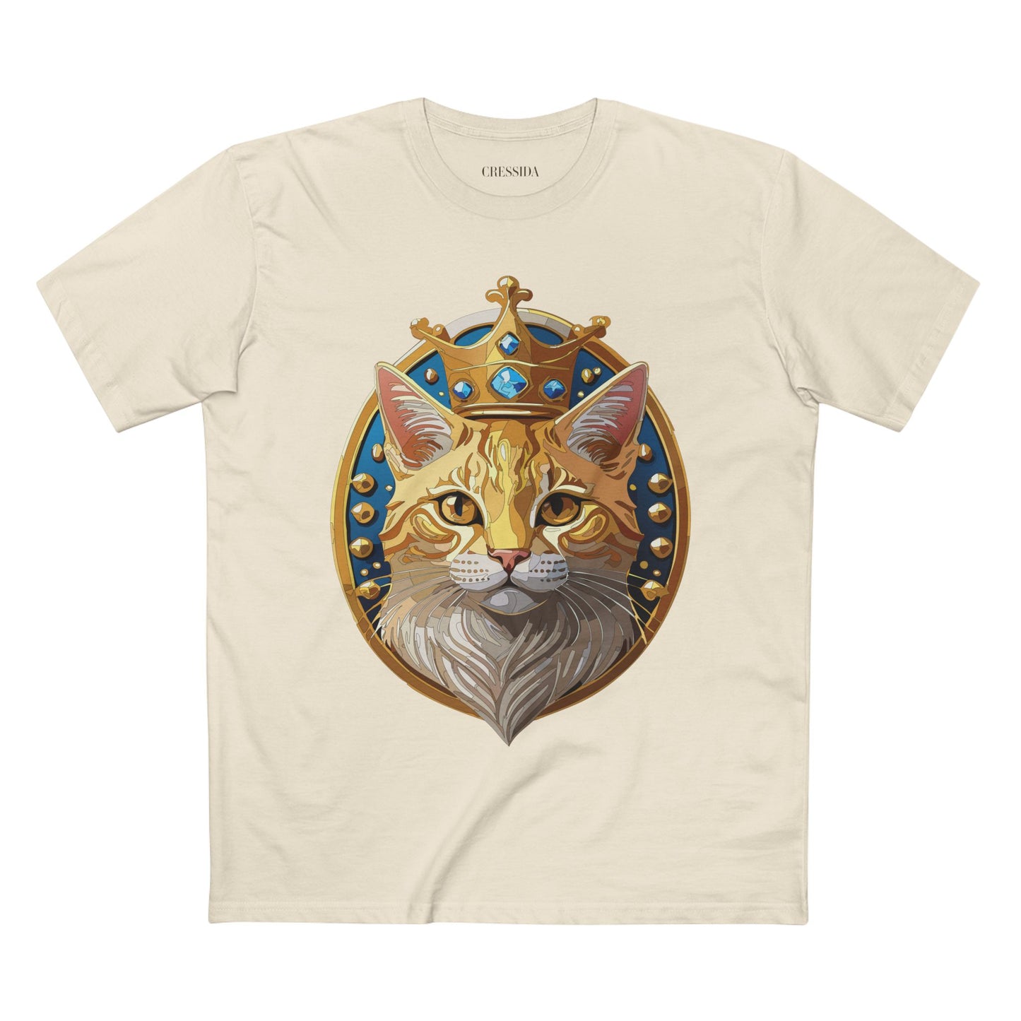 Premium Animal Medallion Tee Shirt With Antique Animal Artwork Unisex Cotton