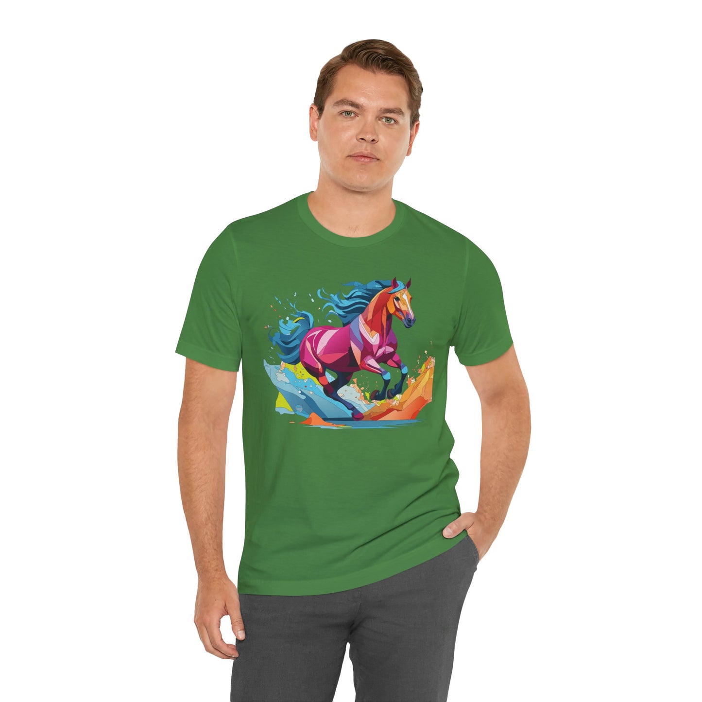 Unisex Animal Shirt, Tee Shirt with Animals, Art Design Tee Shirt, Wild Animals Shirt