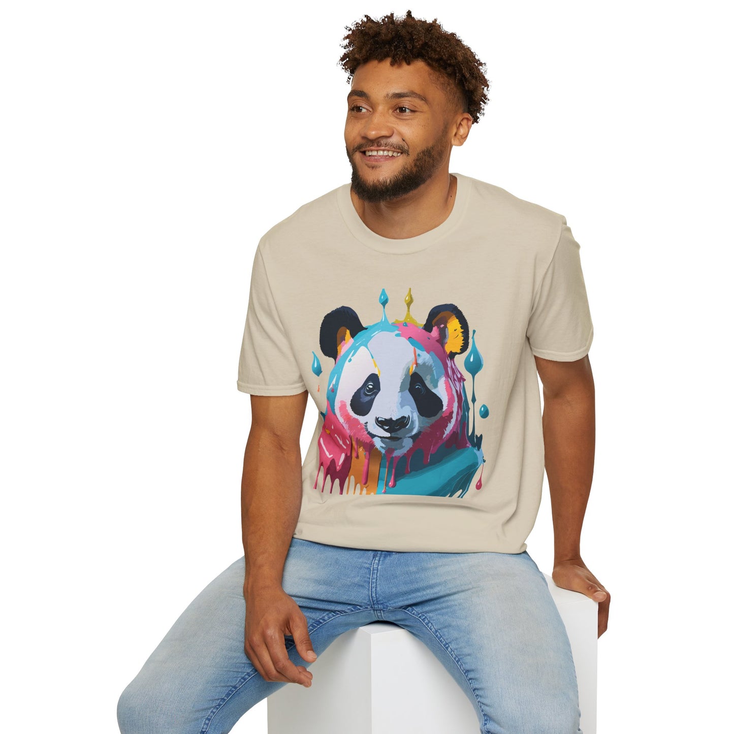 Panda Shirt, T Shirt with Panda, Animal Shirt, Tee Shirt with Animals