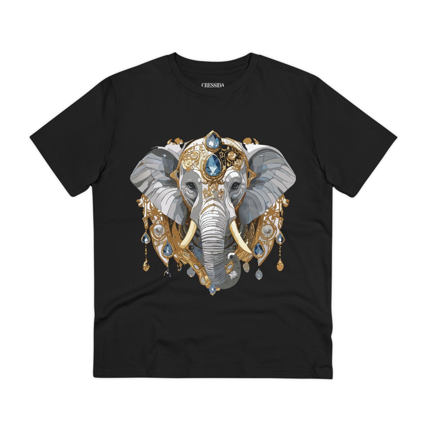 Organic T-shirt with Animals - Elephant