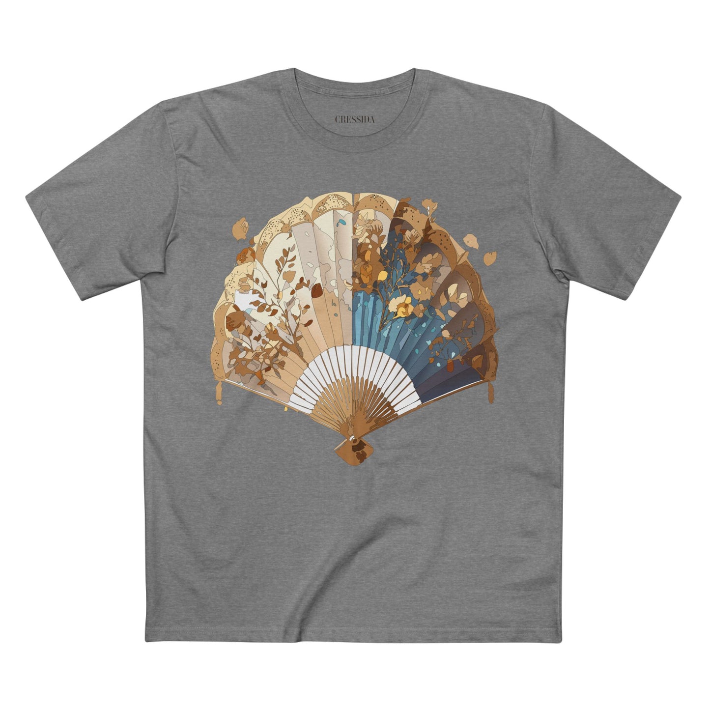 Fan shirt, Shirt with Fan, Tee Shirt with Antique Fan