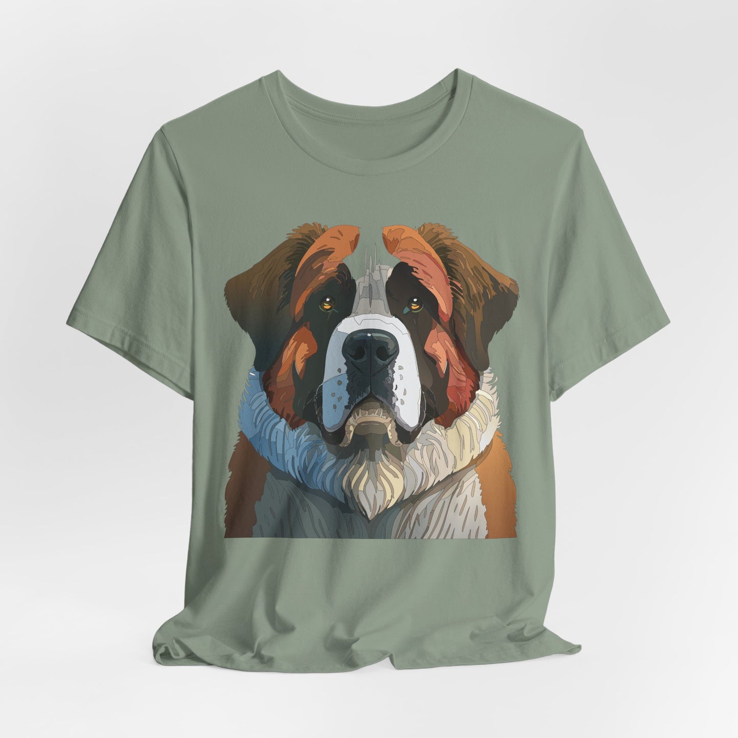 Unisex Animal Shirt, Tee Shirt with Animals, Art Design Tee Shirt, Wild Animals Shirt