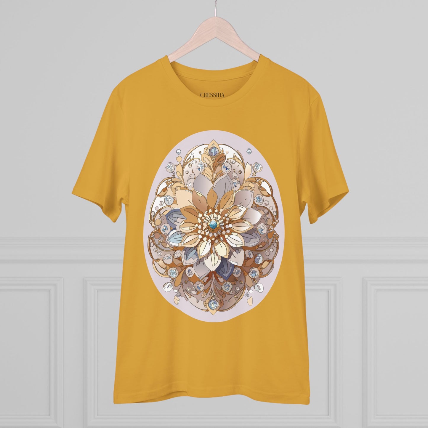 Organic T-shirt with Flower