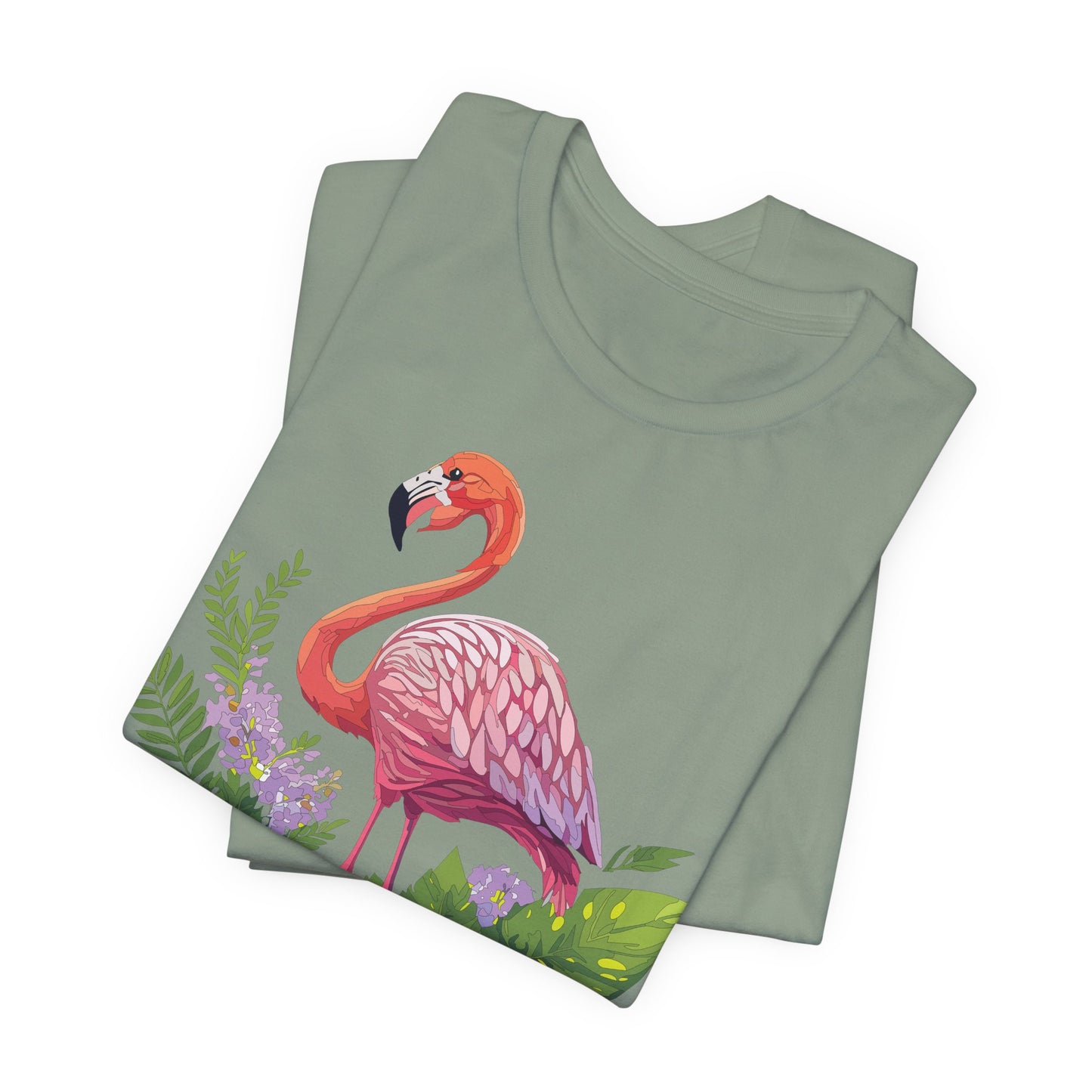 Unisex Animal Shirt, Tee Shirt with Animals, Art Design Tee Shirt, Wild Animals Shirt