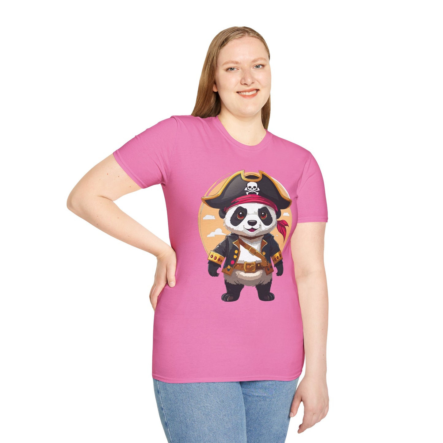 Panda Shirt, T Shirt with Panda, Animal Shirt, Tee Shirt with Animals
