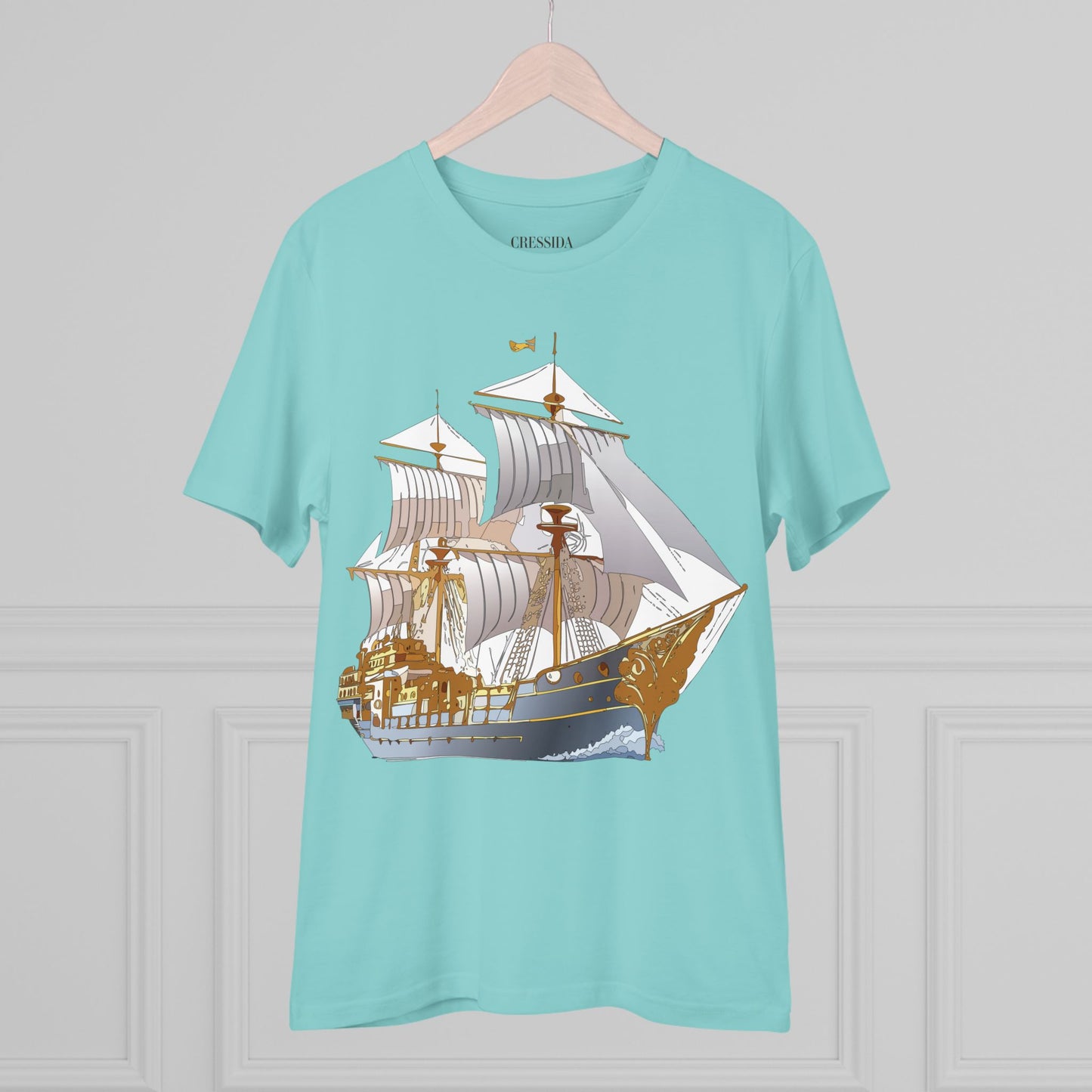 Organic T-shirt with Ship