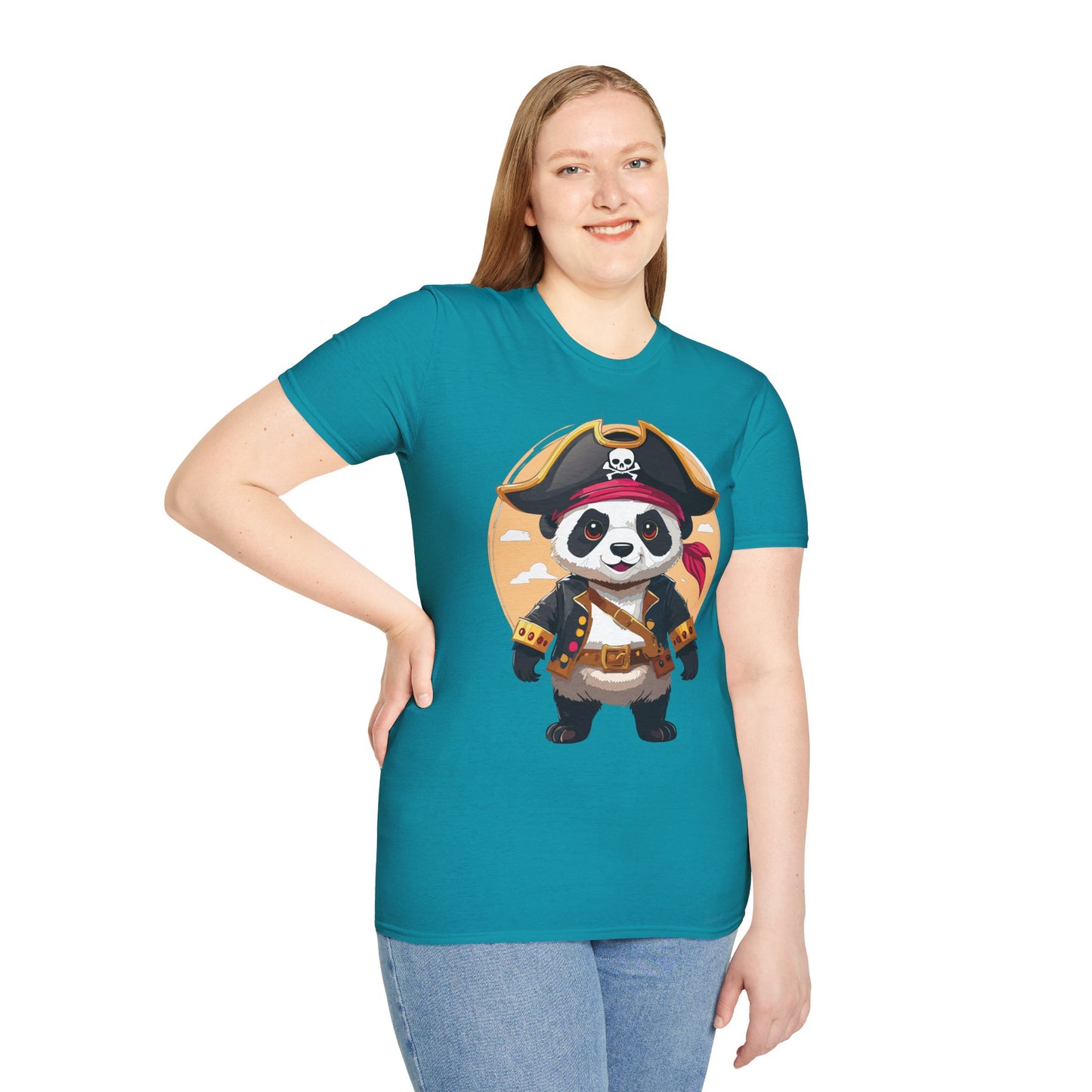 Panda Shirt, T Shirt with Panda, Animal Shirt, Tee Shirt with Animals