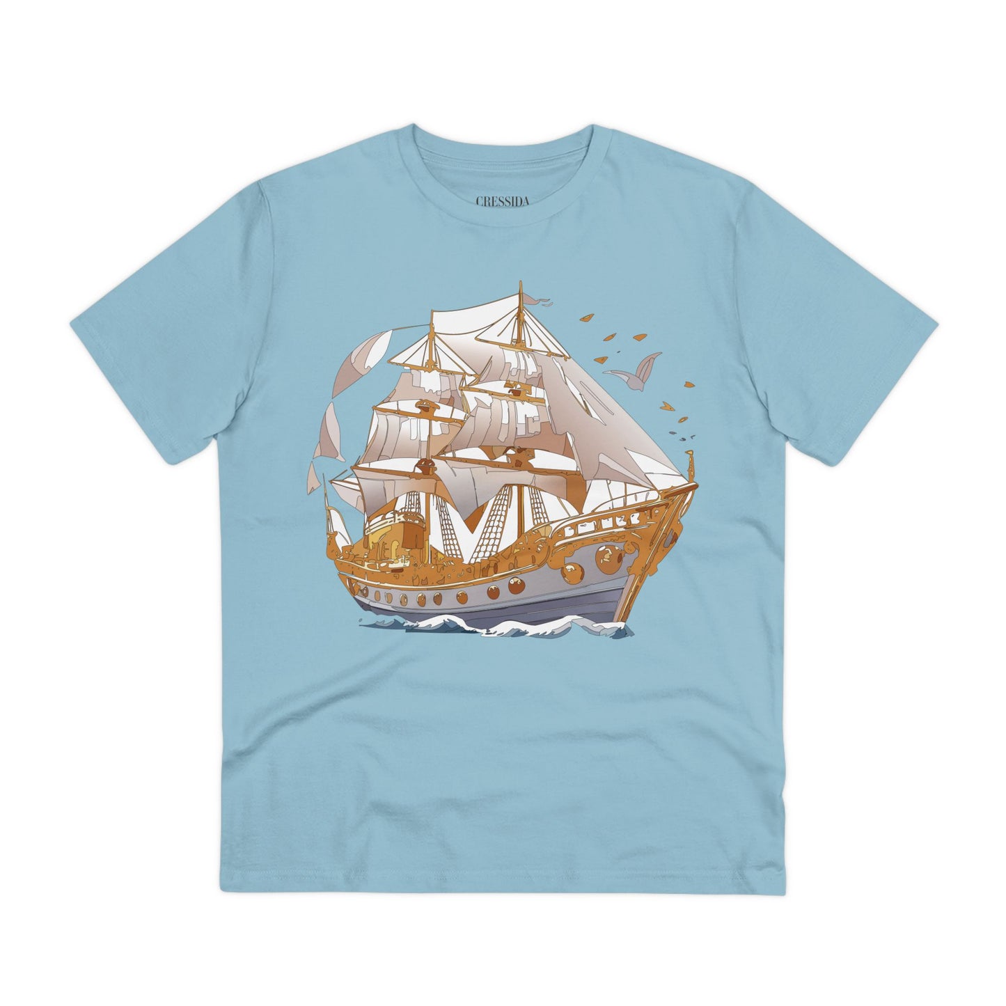 Organic T-shirt with Ship