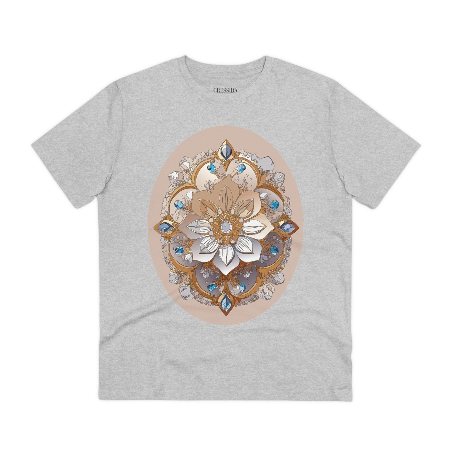 Organic T-shirt with Flower