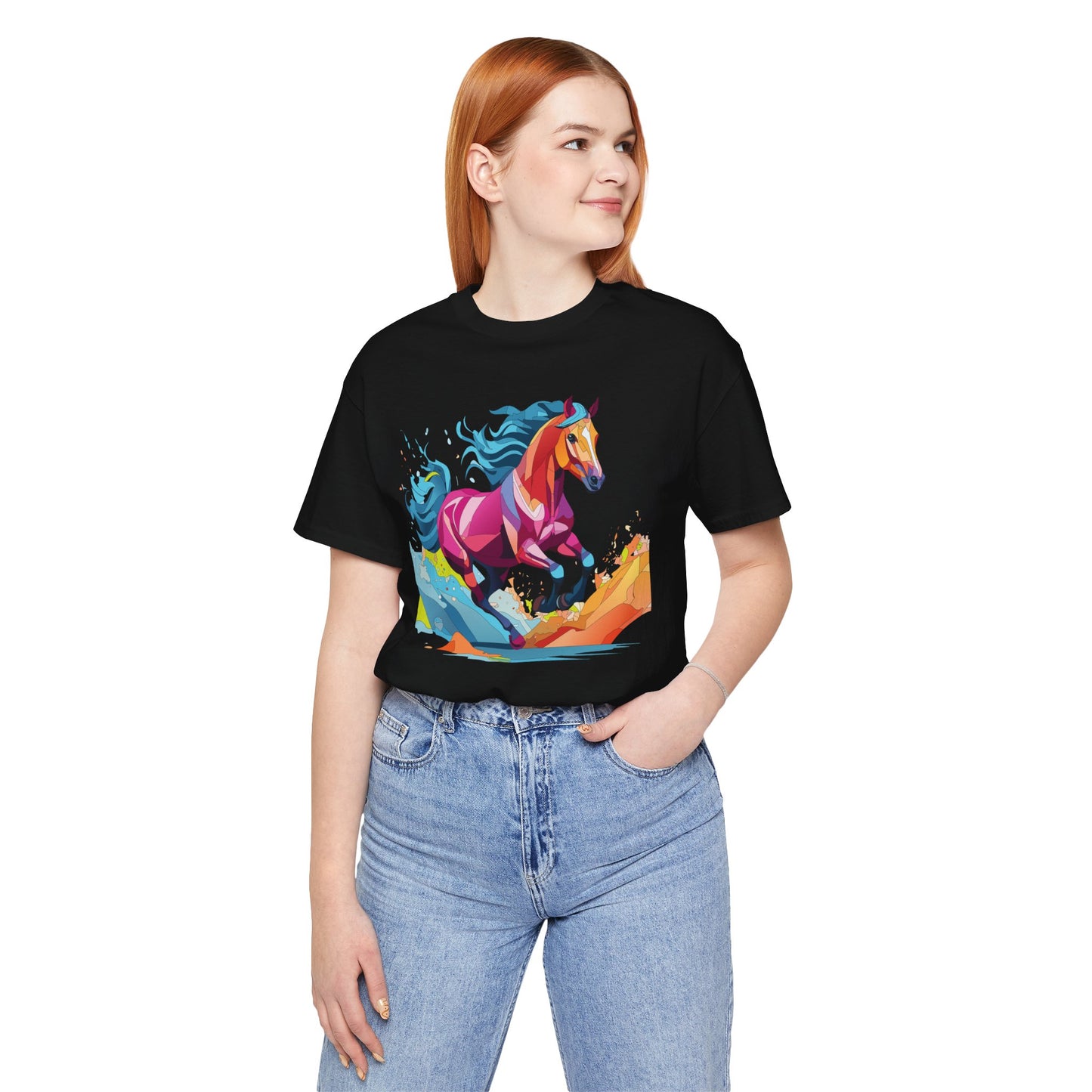 Unisex Animal Shirt, Tee Shirt with Animals, Art Design Tee Shirt, Wild Animals Shirt