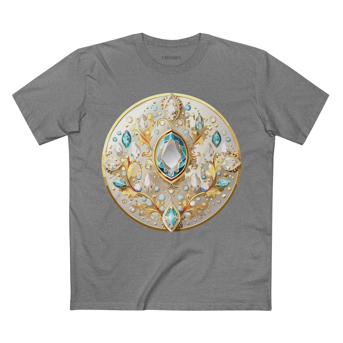 Medallion Shirt, Shirt with Medallion, Tee Shirt with Medal