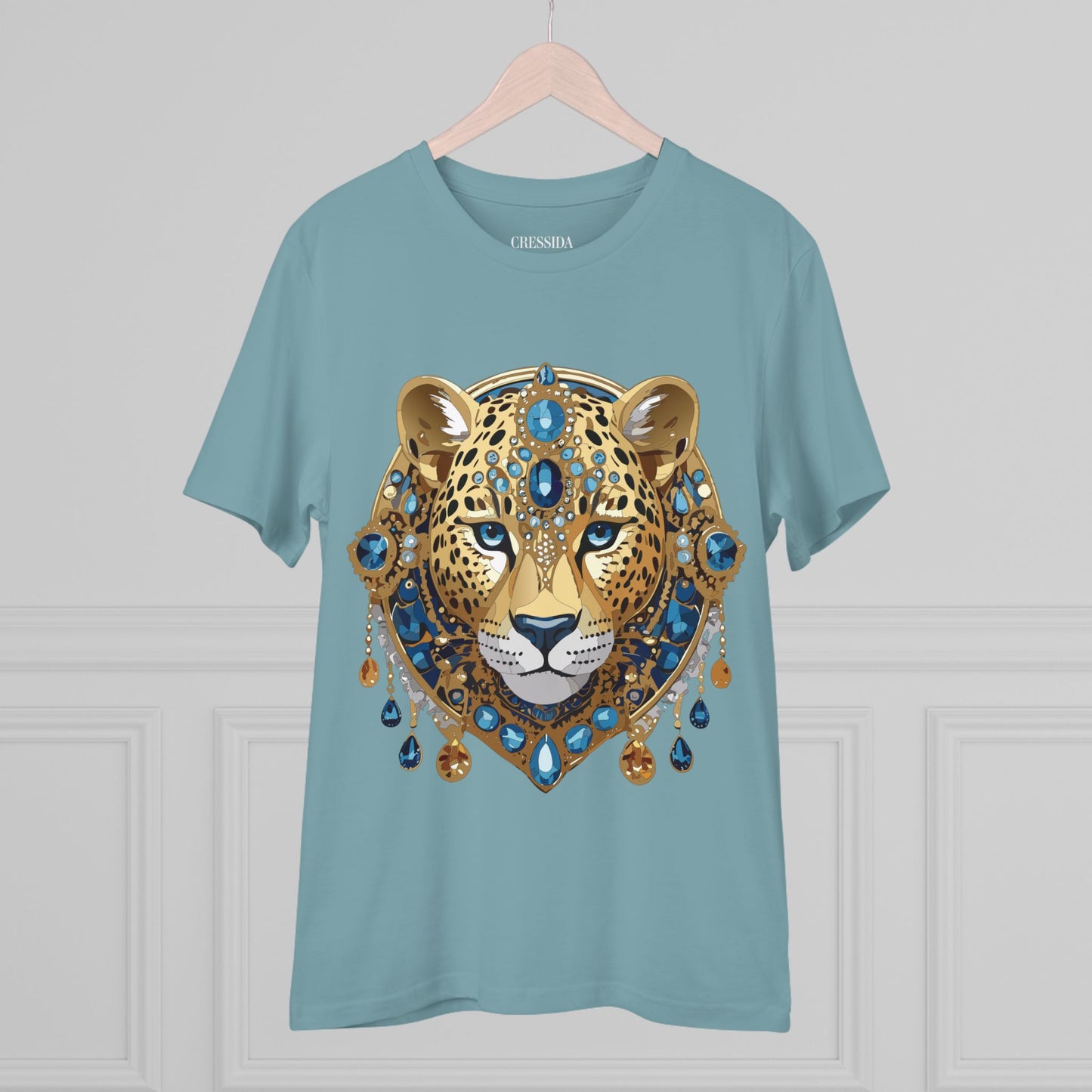 Organic T-shirt with Animals - Cheetah