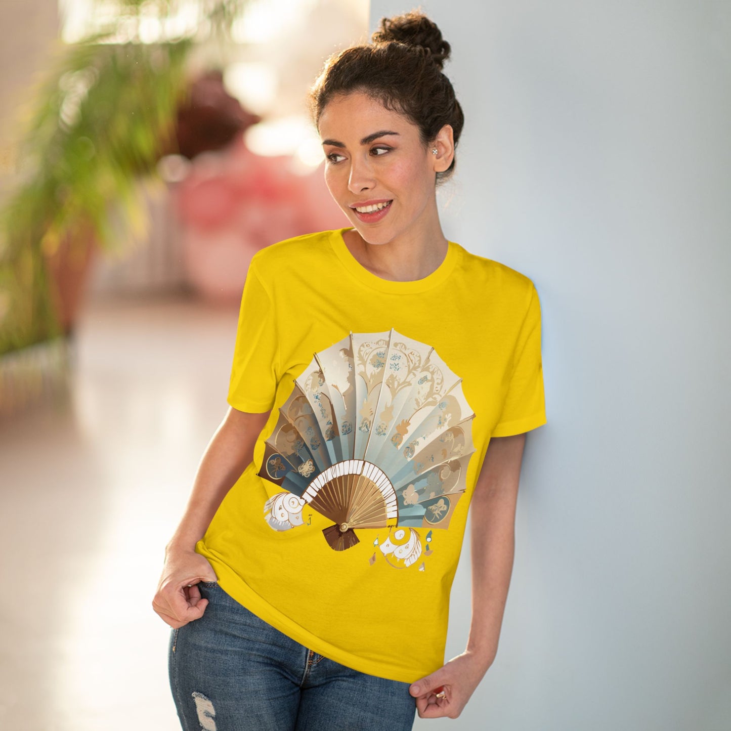 Organic T-shirt with Fan