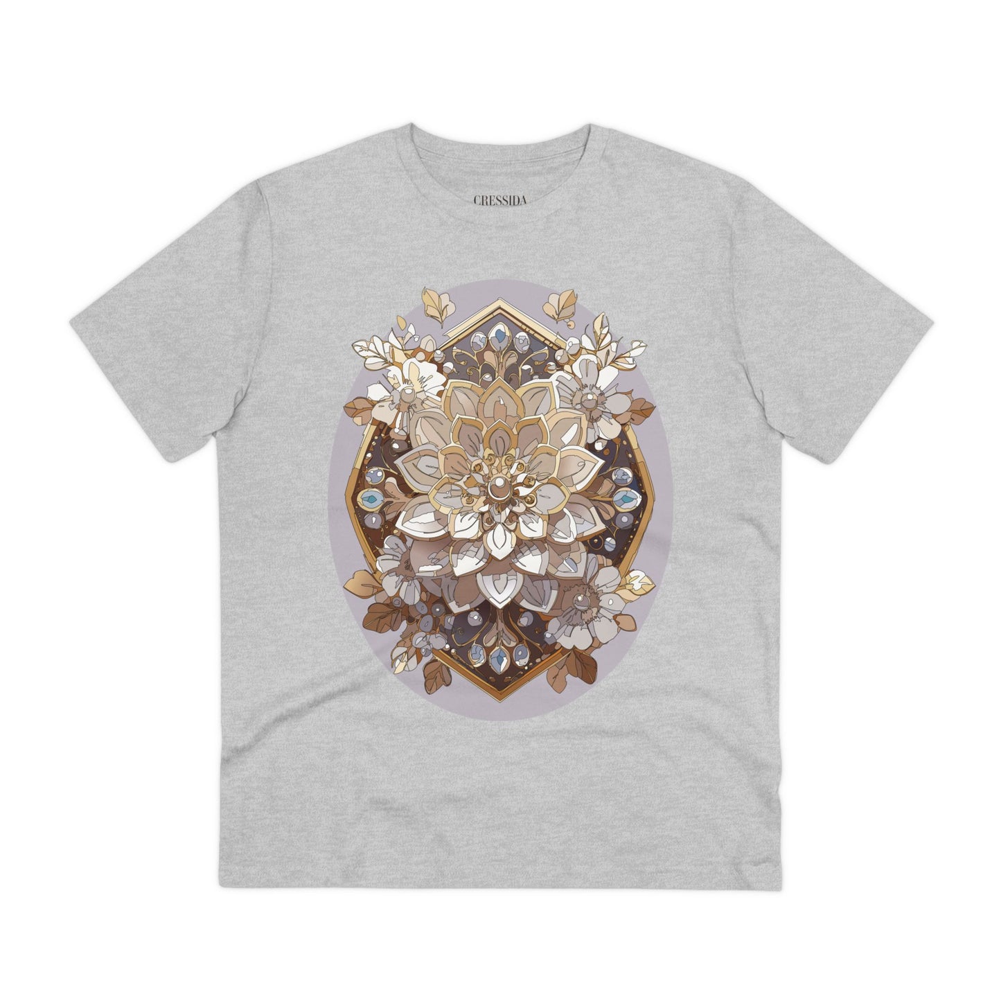 Organic T-shirt with Flower