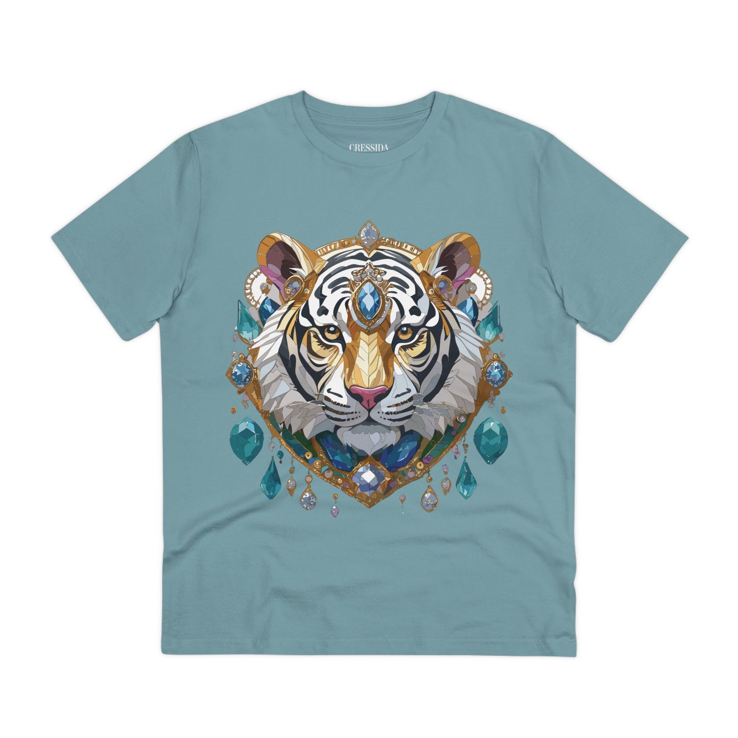 Organic T-shirt with Animals - Tiger