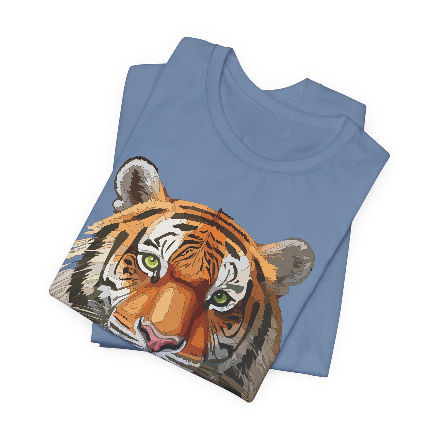 Unisex Animal Shirt, Tee Shirt with Animals, Art Design Tee Shirt, Wild Animals Shirt