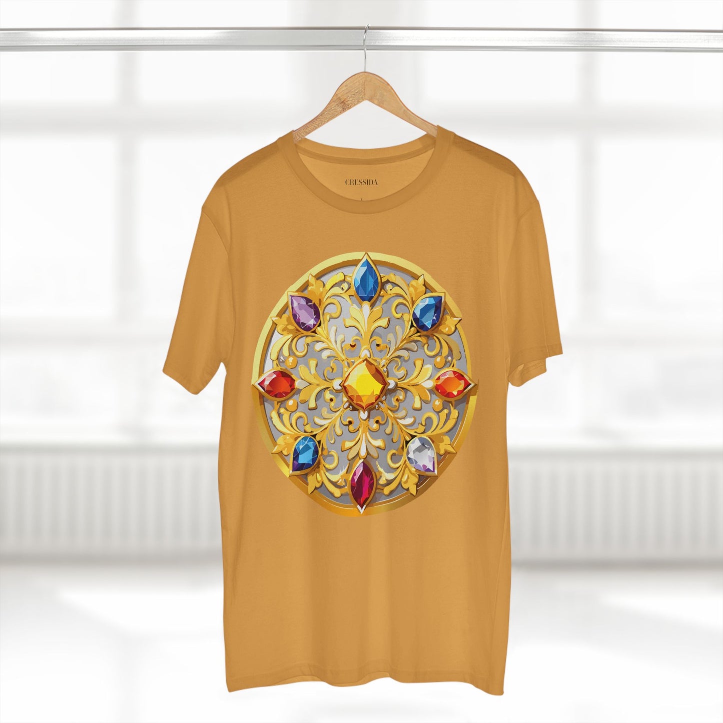 Medallion Shirt, Shirt with Medallion, Tee Shirt with Medal