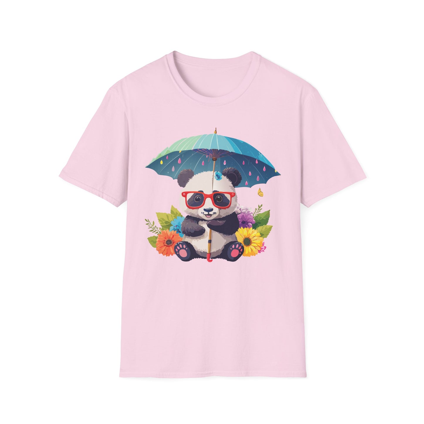 Panda Shirt, T Shirt with Panda, Animal Shirt, Tee Shirt with Animals