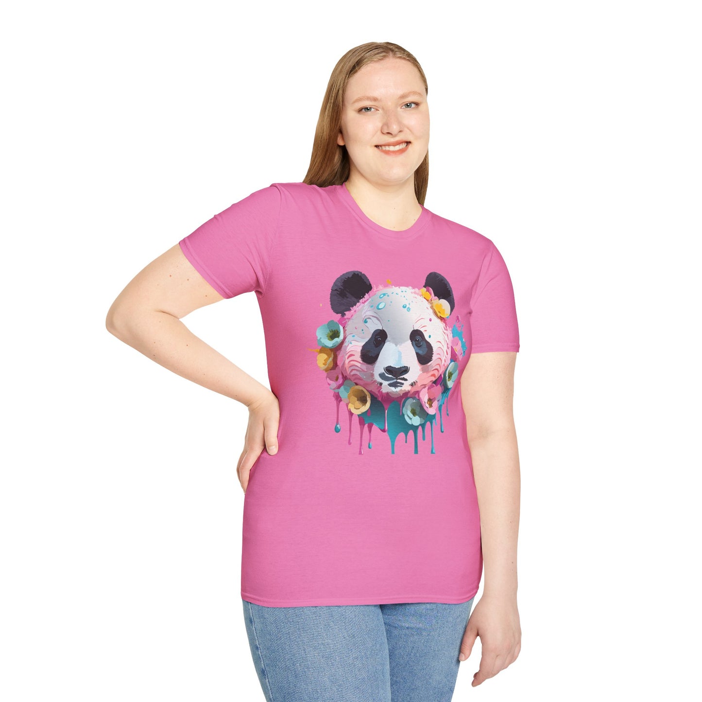 Panda Shirt, T Shirt with Panda, Animal Shirt, Tee Shirt with Animals