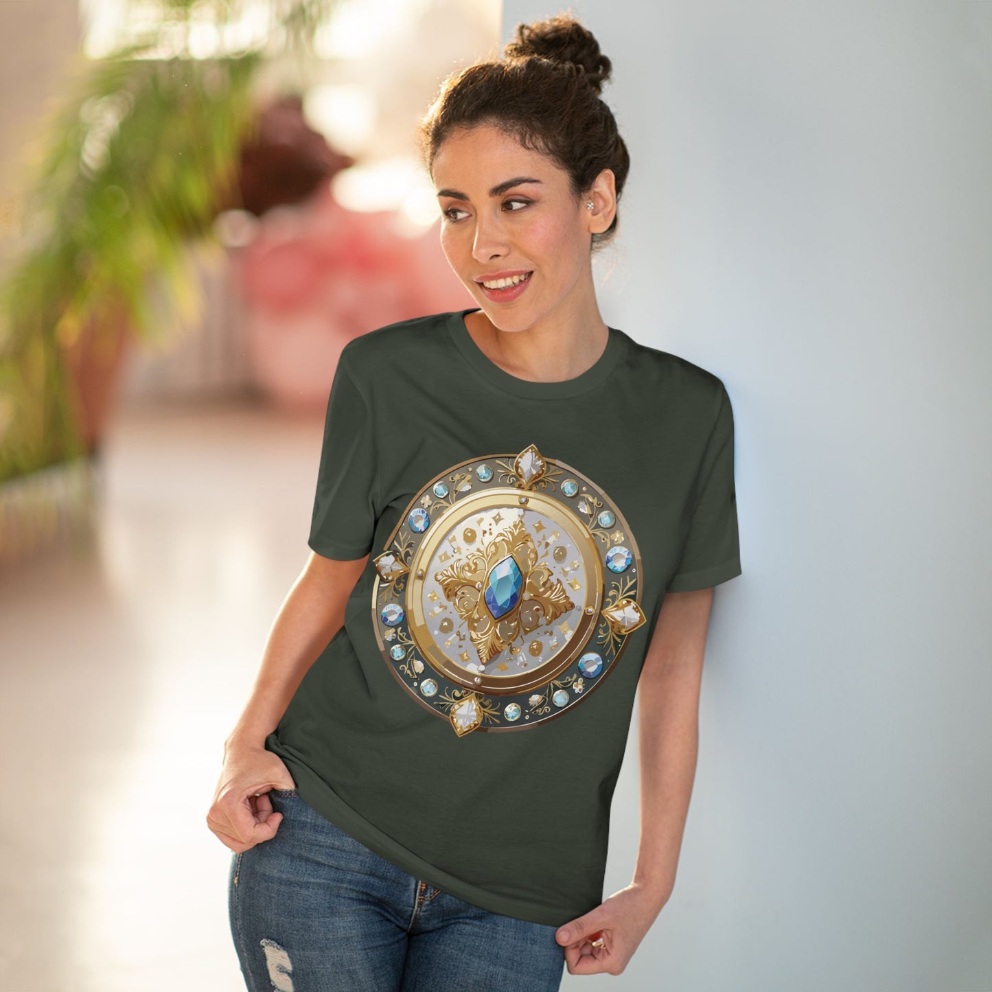 Organic T-shirt with Treasure