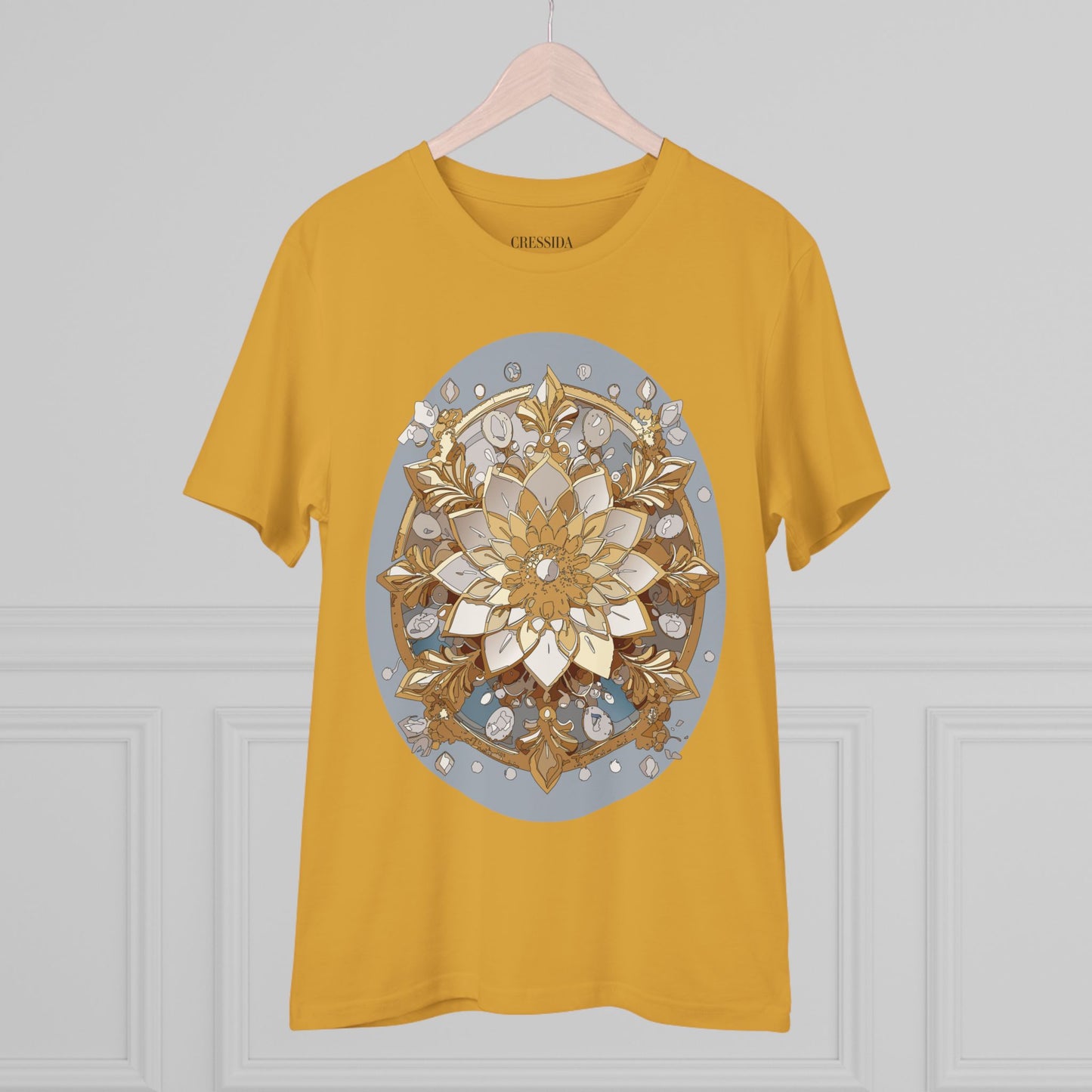 Organic T-shirt with Flower