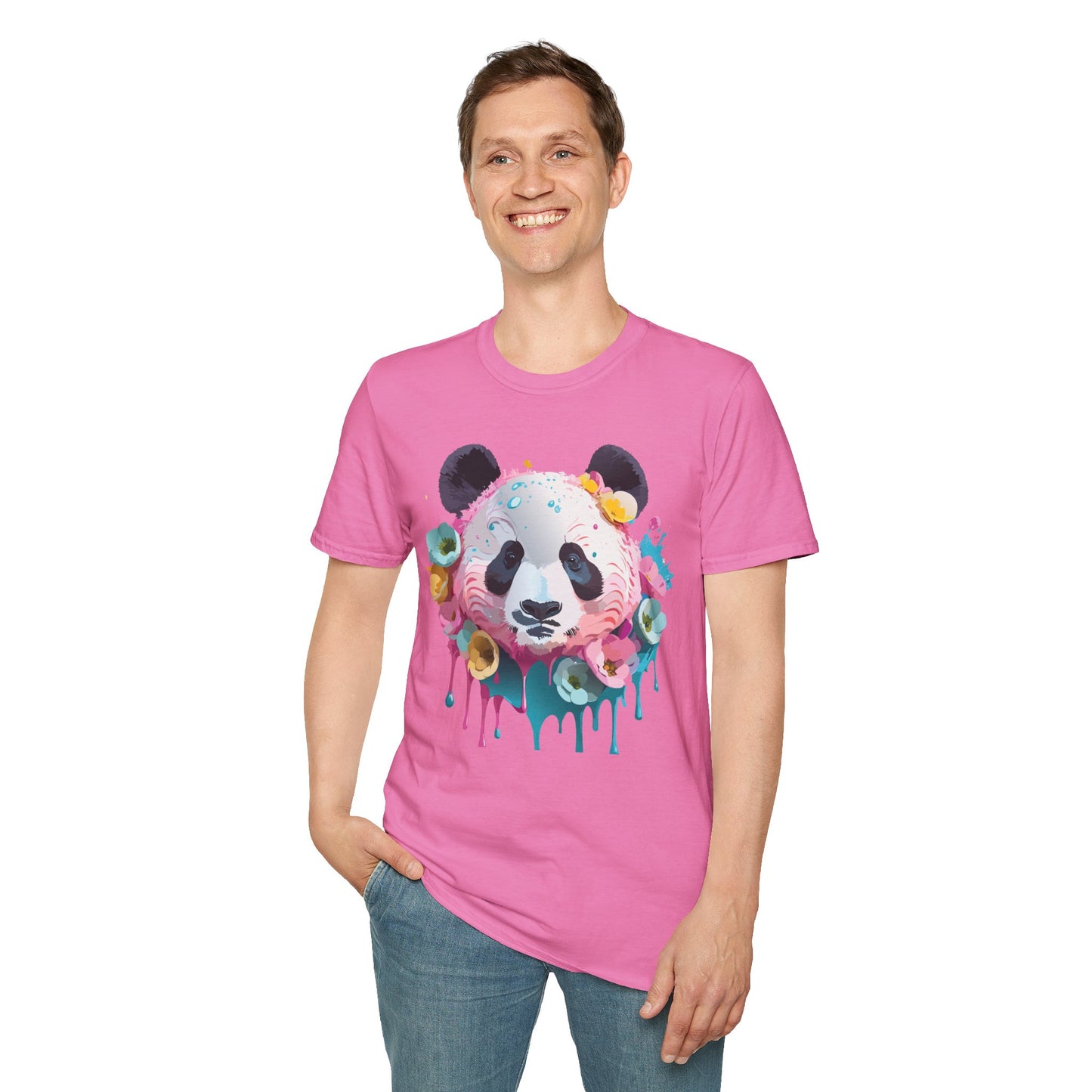 Panda Shirt, T Shirt with Panda, Animal Shirt, Tee Shirt with Animals