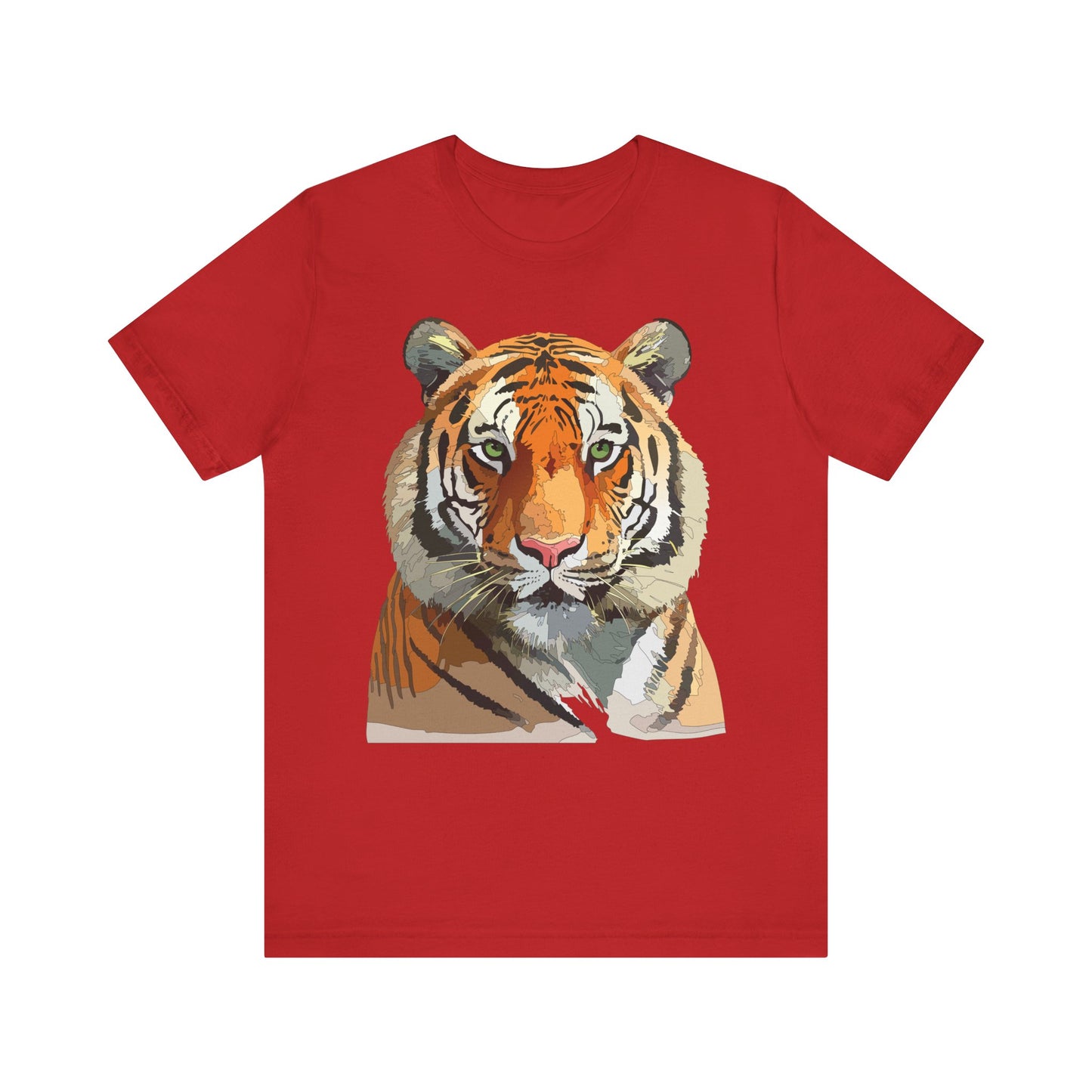 Unisex Animal Shirt, Tee Shirt with Animals, Art Design Tee Shirt, Wild Animals Shirt
