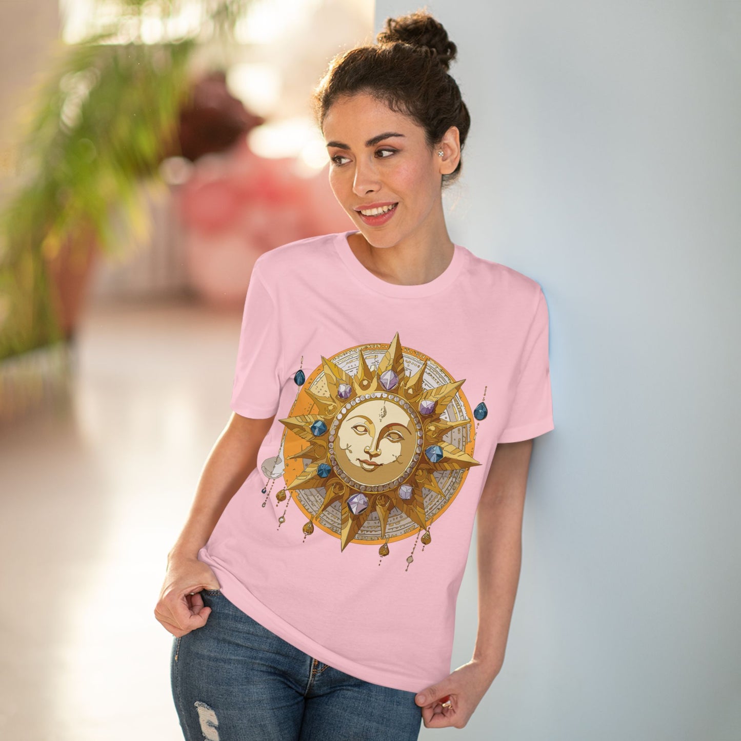 Organic T-shirt with Sun