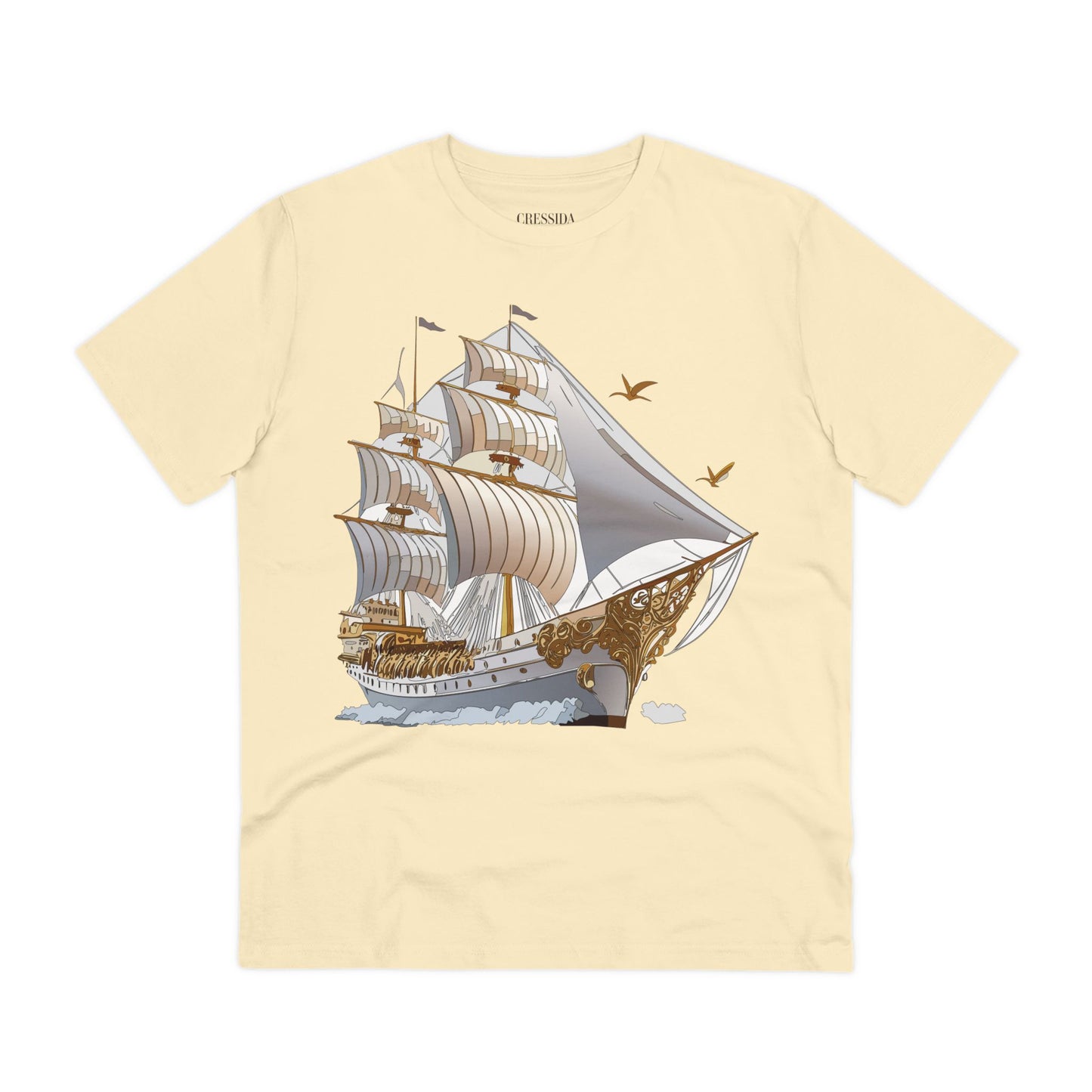 Organic T-shirt with Ship