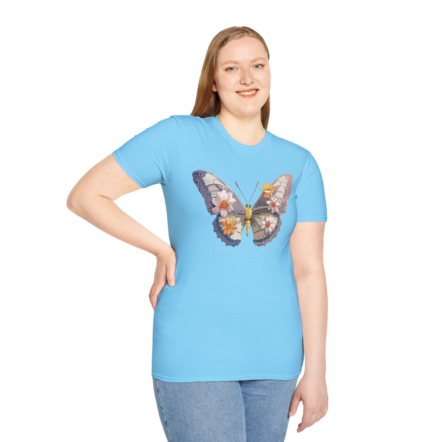 Butterfly Shirt, T Shirt with Butterfly, Monarch Shirt