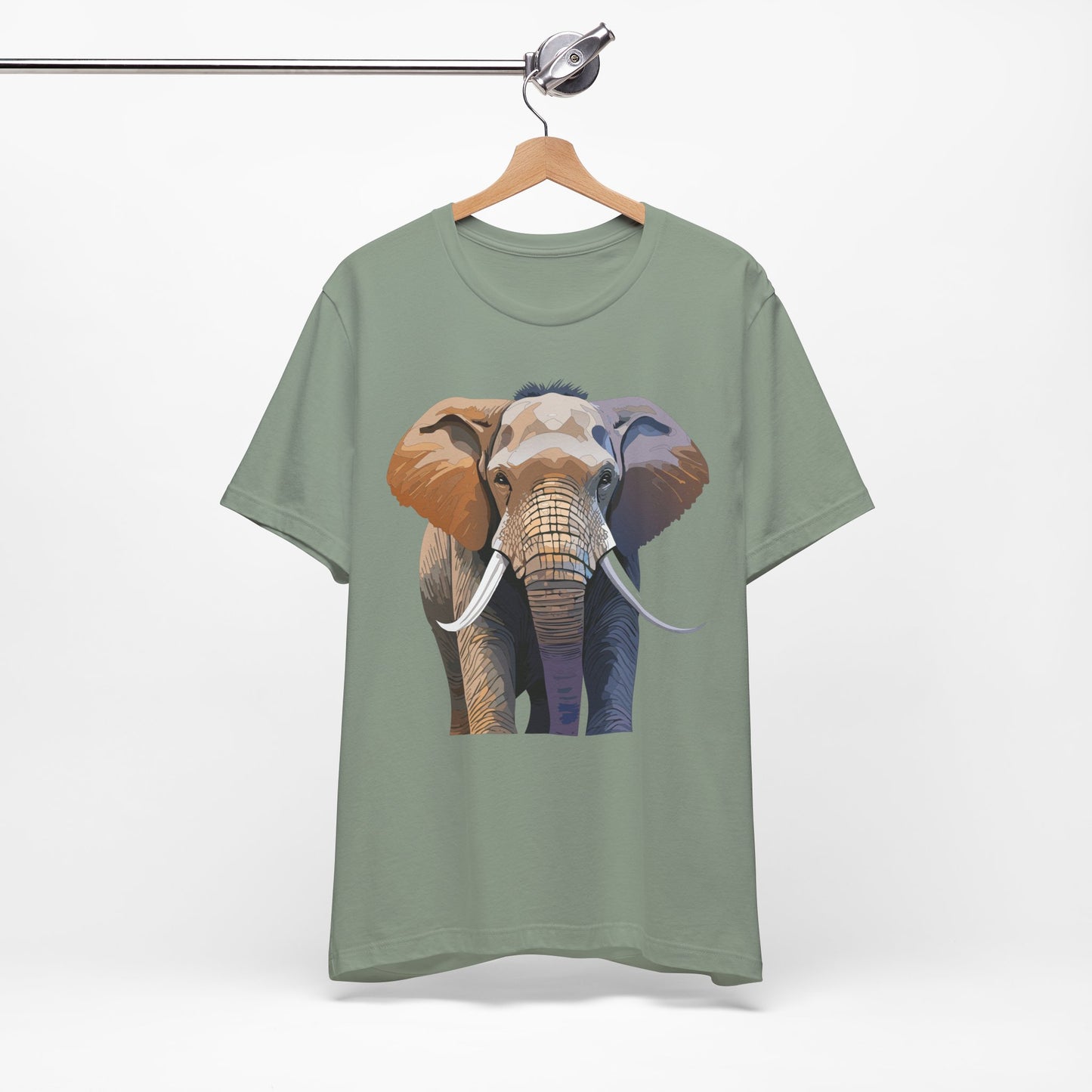 Unisex Animal Shirt, Tee Shirt with Animals, Art Design Tee Shirt, Wild Animals Shirt