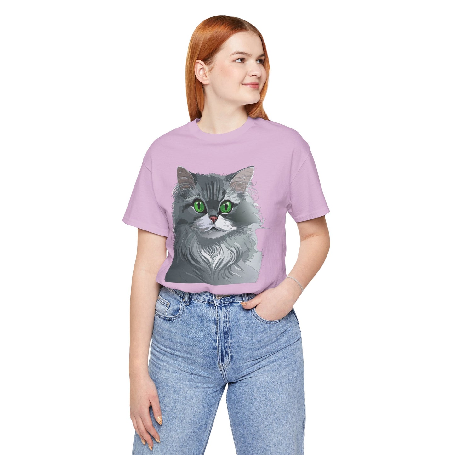 Unisex Animal Shirt, Tee Shirt with Animals, Art Design Tee Shirt, Wild Animals Shirt