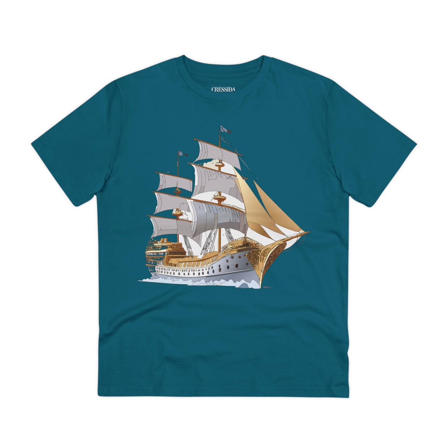 Organic T-shirt with Ship