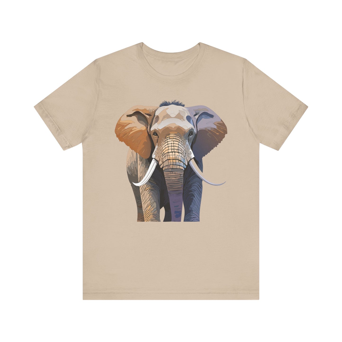 Unisex Animal Shirt, Tee Shirt with Animals, Art Design Tee Shirt, Wild Animals Shirt