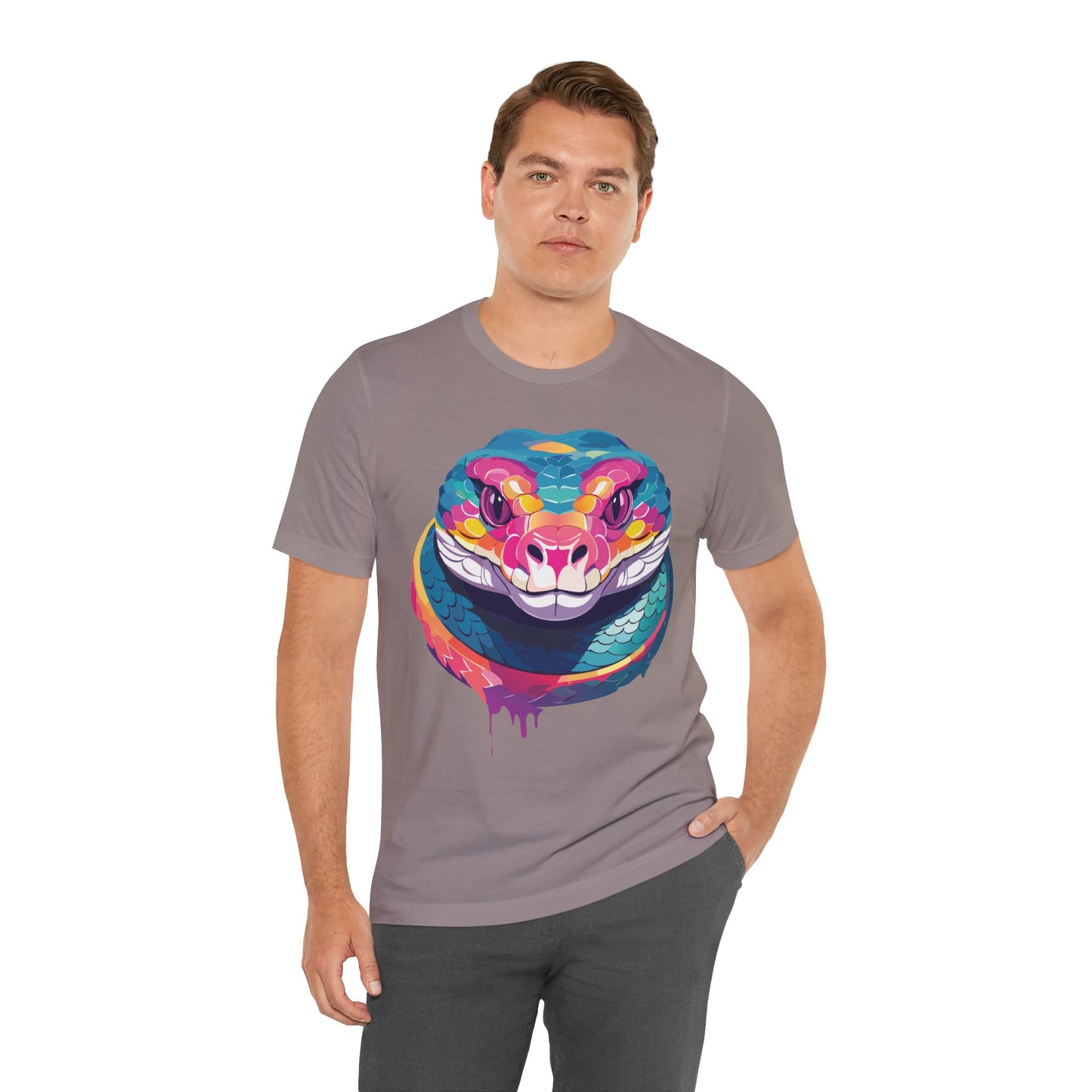 Unisex Animal Shirt, Tee Shirt with Animals, Art Design Tee Shirt, Wild Animals Shirt