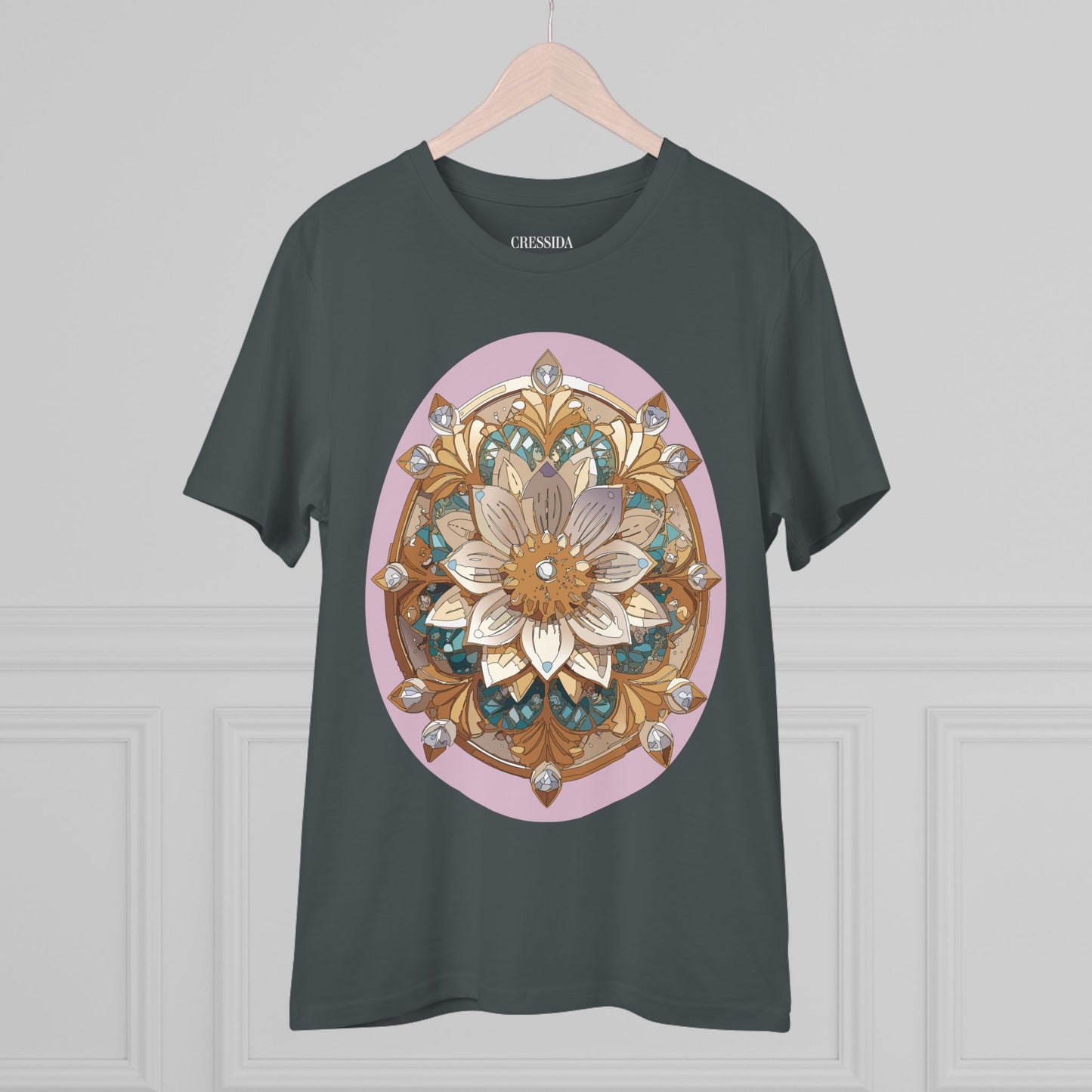 Organic T-shirt with Flower