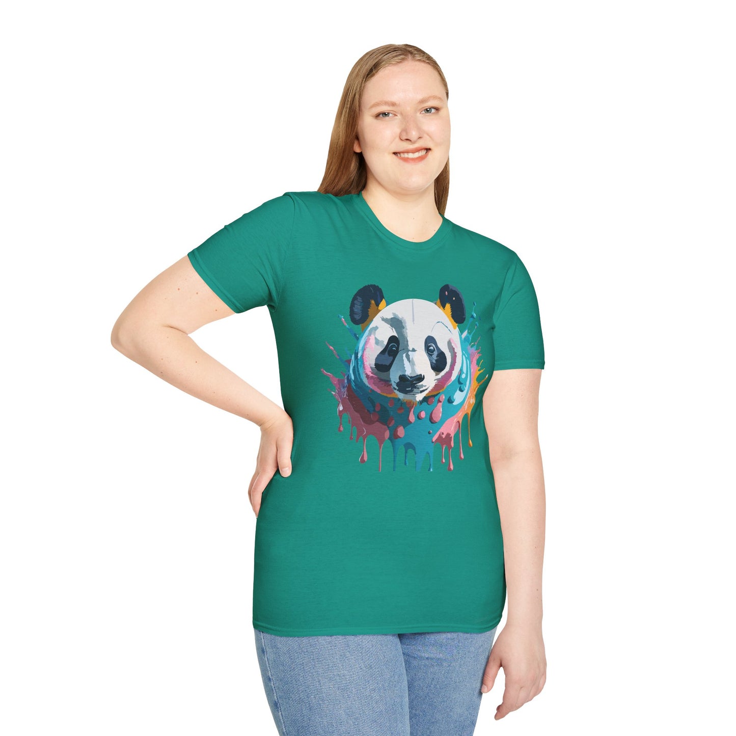 Panda Shirt, T Shirt with Panda, Animal Shirt, Tee Shirt with Animals